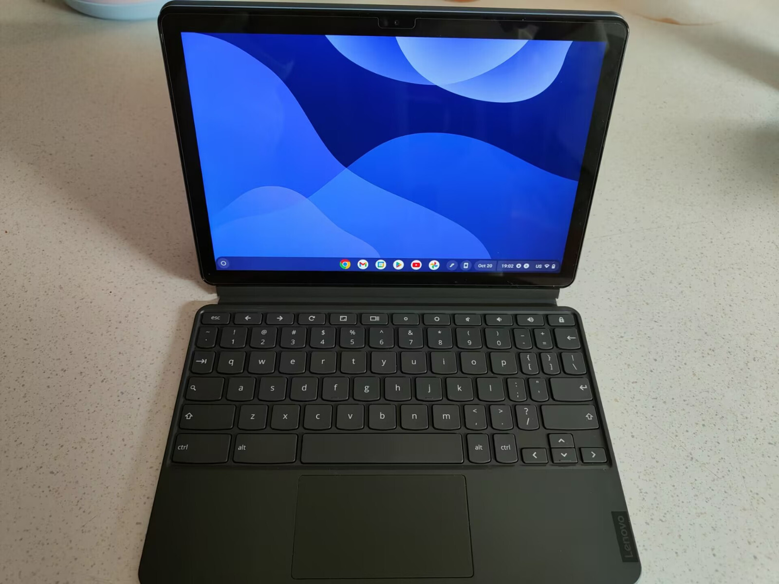 Lenovo IdeaPad Duet 10.1 Chromebook, MediaTek Helio P60T, 4GB RAM, 128GB SSD