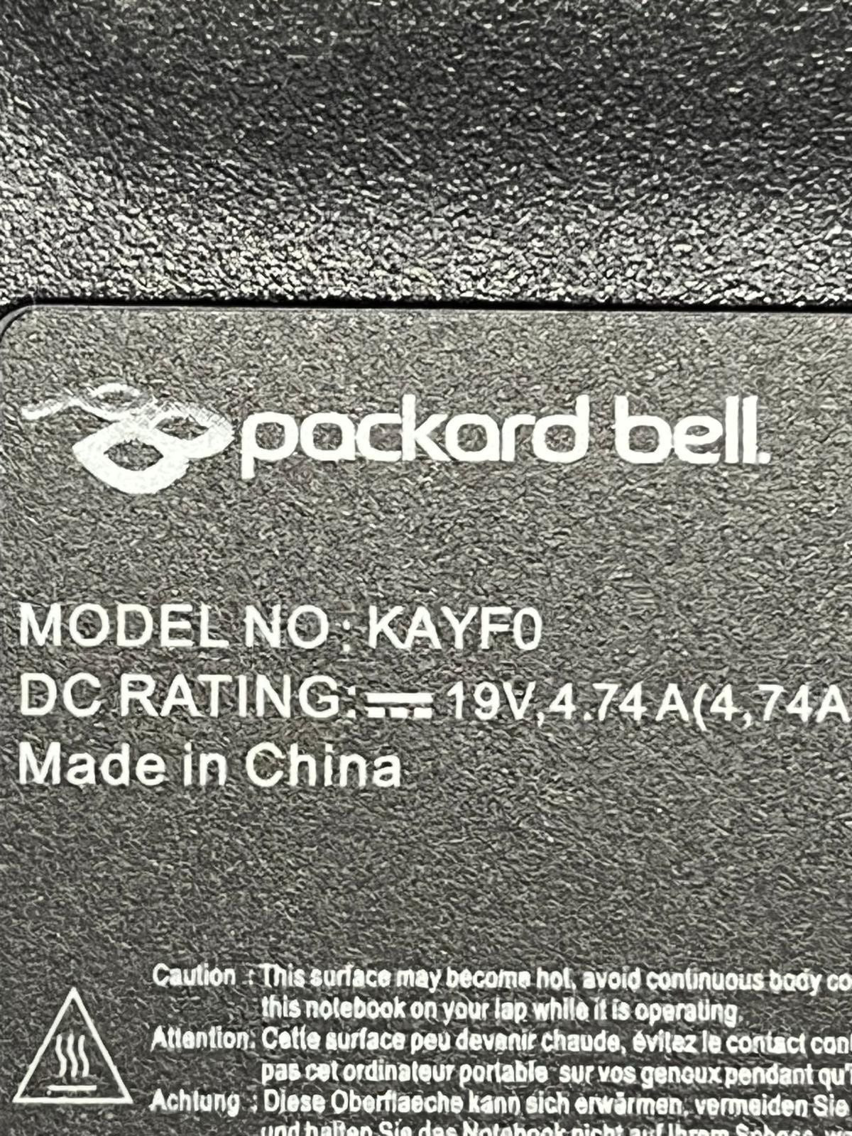 Packard Bell easynote LJ65 KAYF0 Laptop For Parts Not Working
