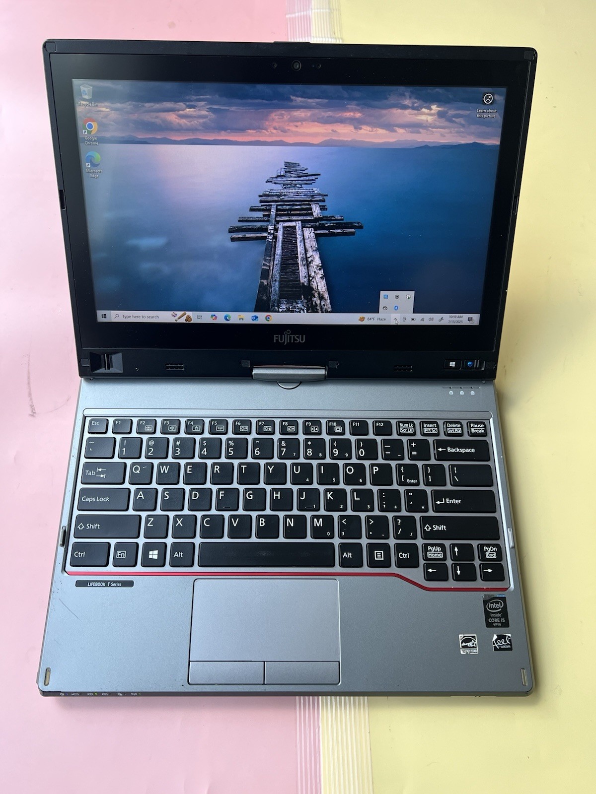 FUJITSU LIFEBOOK T725 (2 IN 1) Core i5-5300U 8GB 128GB SSD HDMI TOUCH BLUETOOOTH