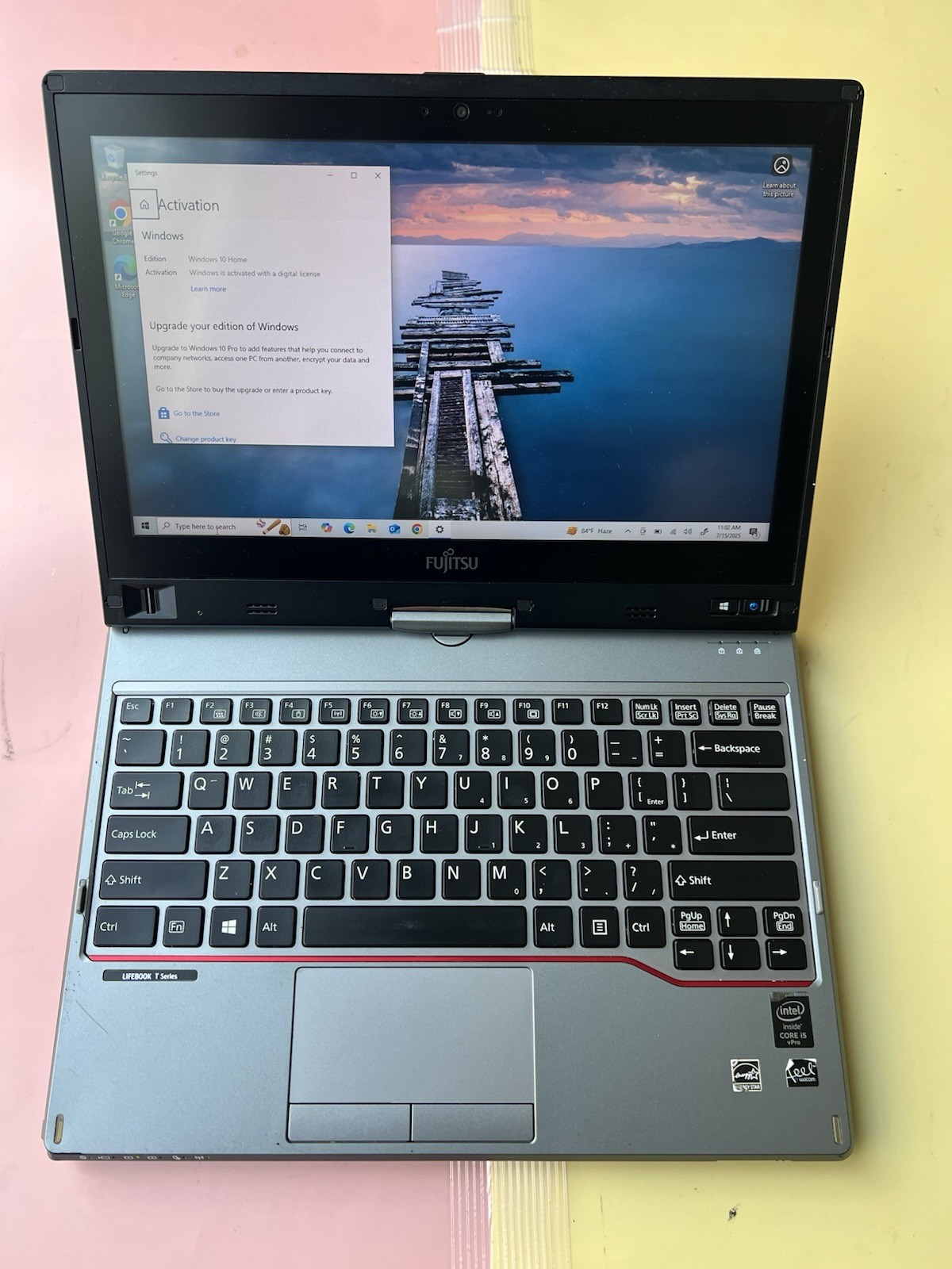 FUJITSU LIFEBOOK T725 (2 IN 1) Core i5-5300U 8GB 128GB SSD HDMI TOUCH BLUETOOOTH