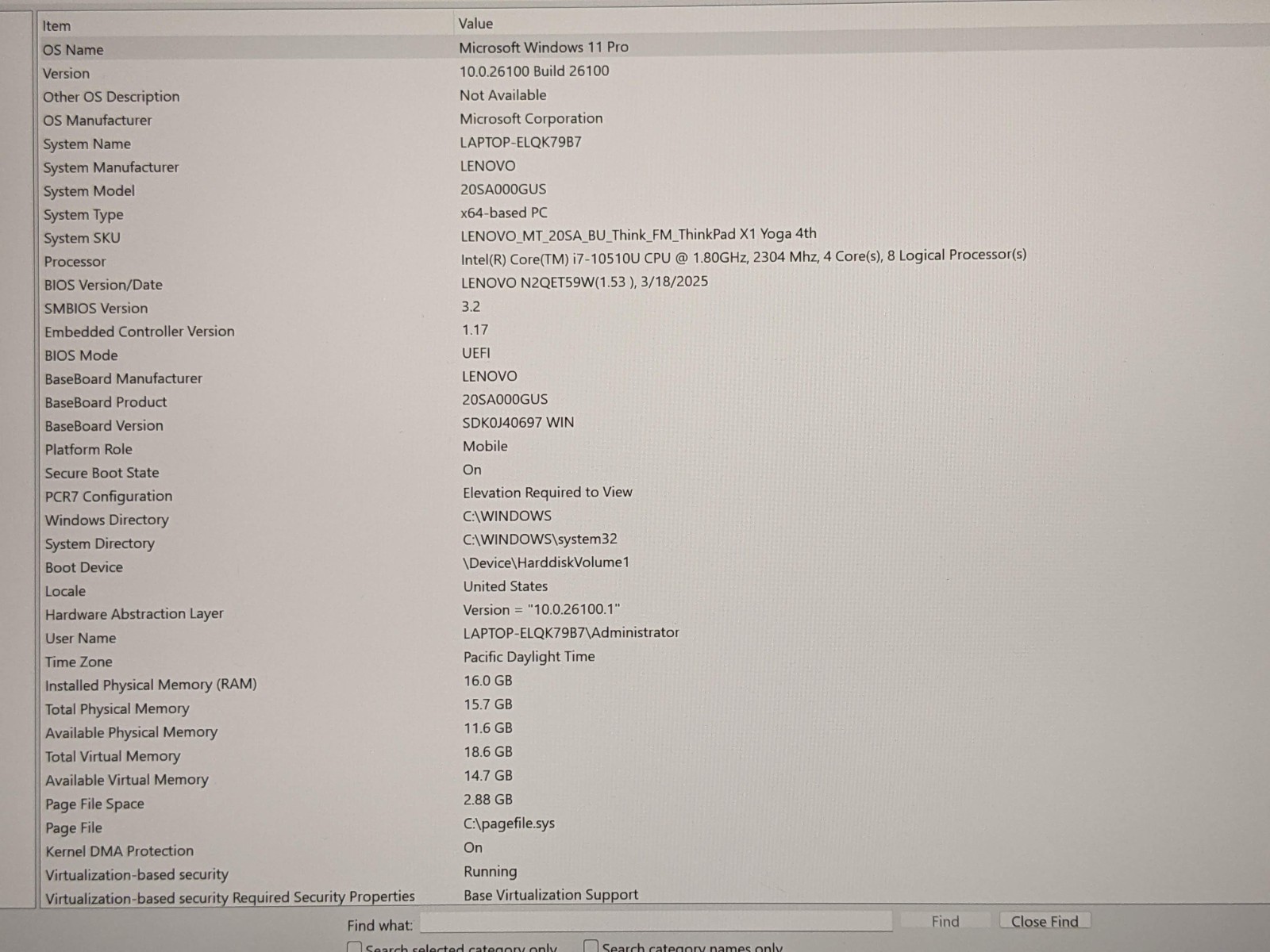 Lenovo ThinkPad X1 Yoga Gen 4 14″ QHD TOUCH i7-10510U 16GB 512GB SSD W11Pro +PA