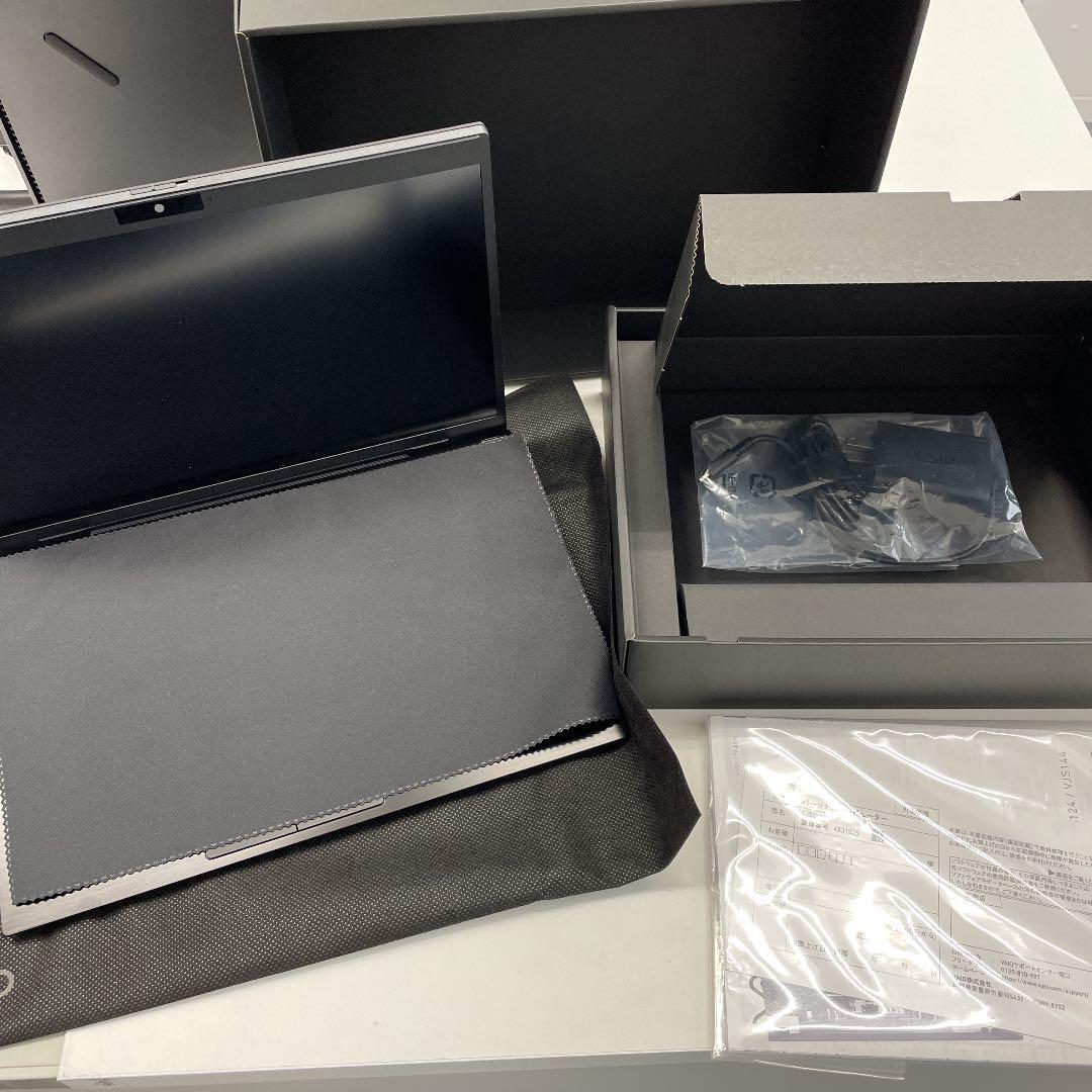 VAIO SX12 VJS1248 ALL BLACK + Office2021 Windows 11 Pro ALL BLACK 64-bit new