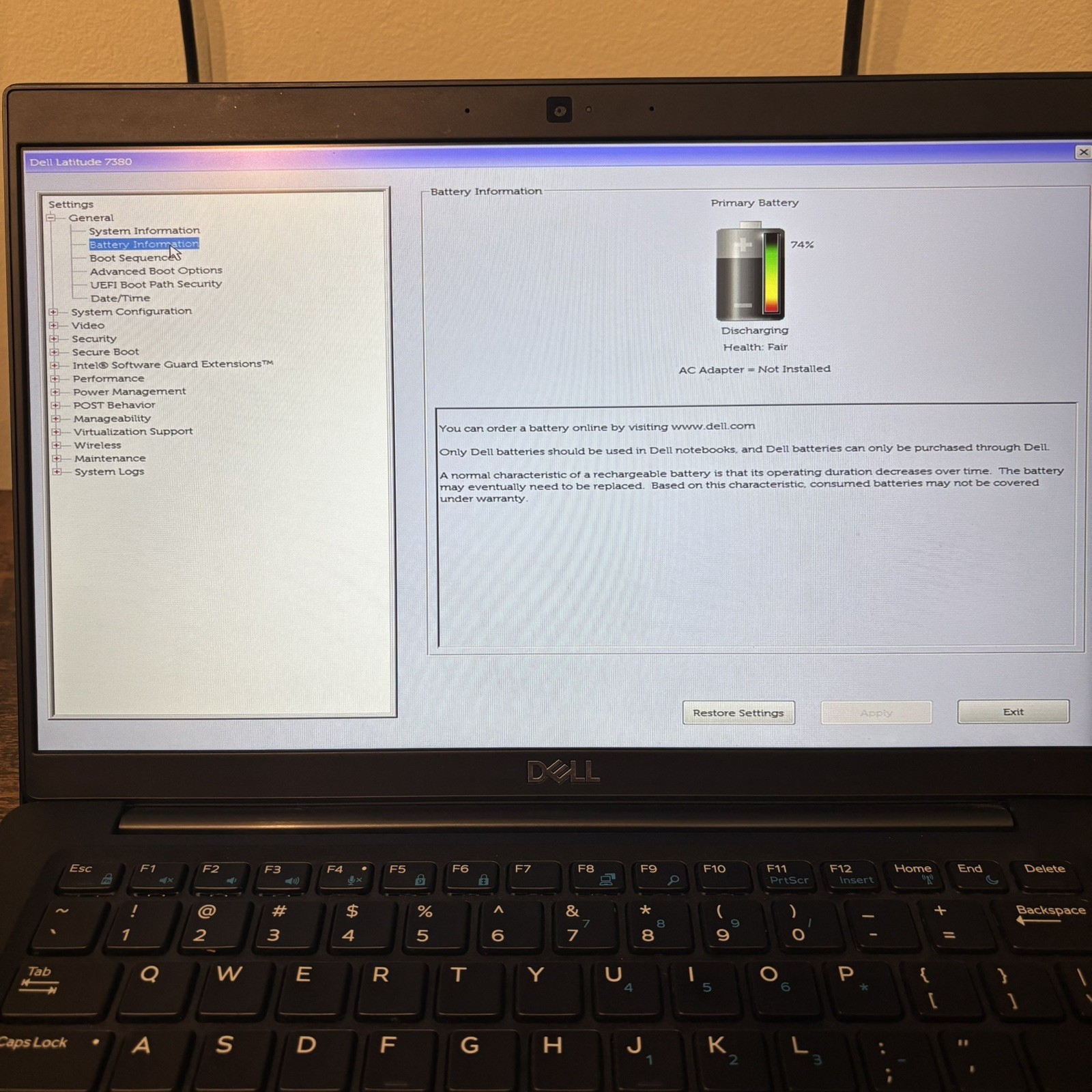 Dell Latitude 7380 i7-6600U 8GB RAM 250GB SSD 13.3” Win11 Pro