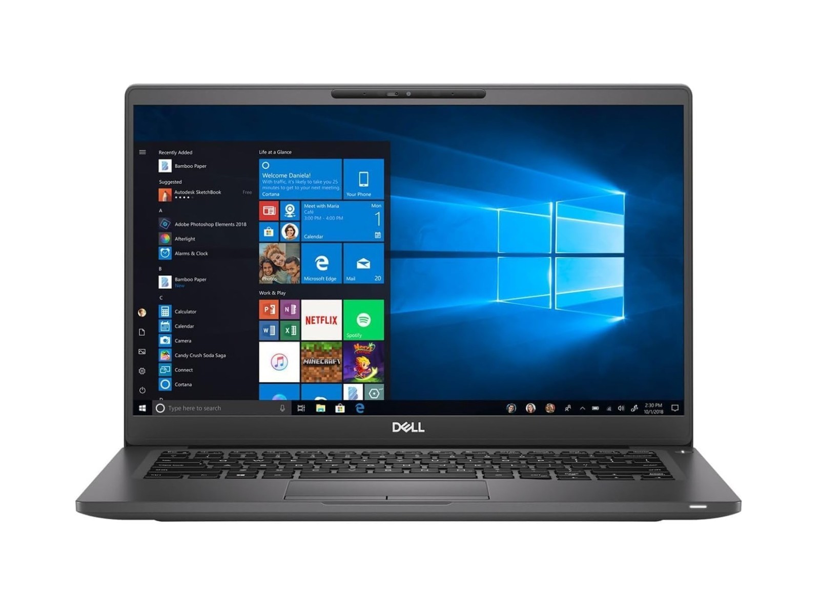 13″ FHD TouchScreen Dell Laptop PC: Intel i7 up to 4.80GHz 16GB RAM – 512GB NVME