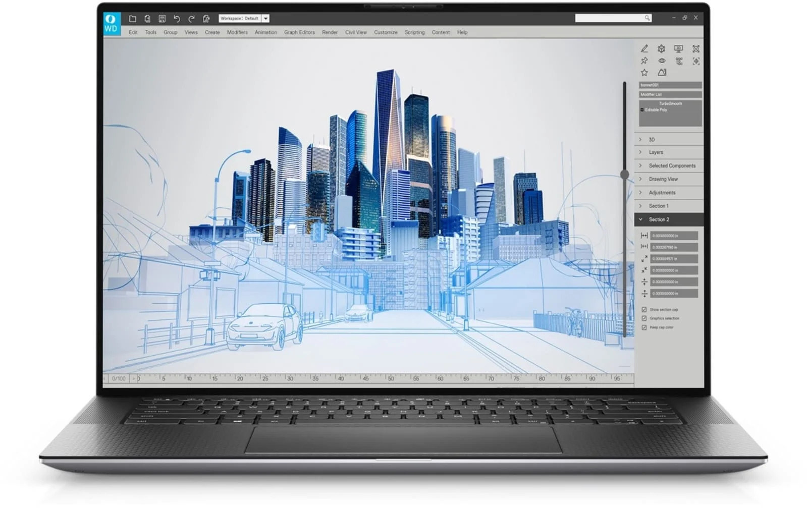 Dell Precision 5560 15.6″ UHD TS Laptop Intel i7-11850 32GB 512GB W11P