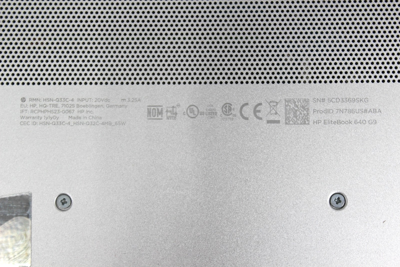 HP EliteBook 640 G9 i5‑1245U 1.GHz 16GB 256GB NVMe SSD 14 FHD Iris Xe Laptop