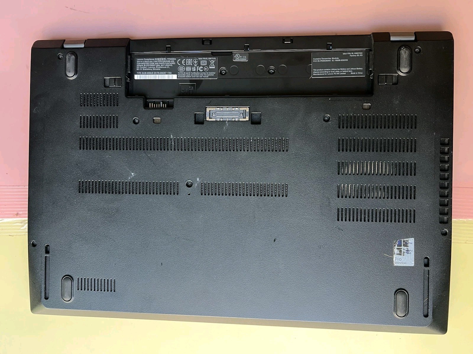 LENOVO THINKPAD T570 Core i5-6300U 8GB RAM 0GB HDD WEBCAM PARTS