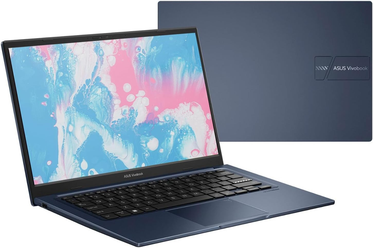 ASUS Vivobook Laptop, 14″ FHD Display, I3-1215U, 16GB RAM, 512GB SSD, Wi-Fi 6, H