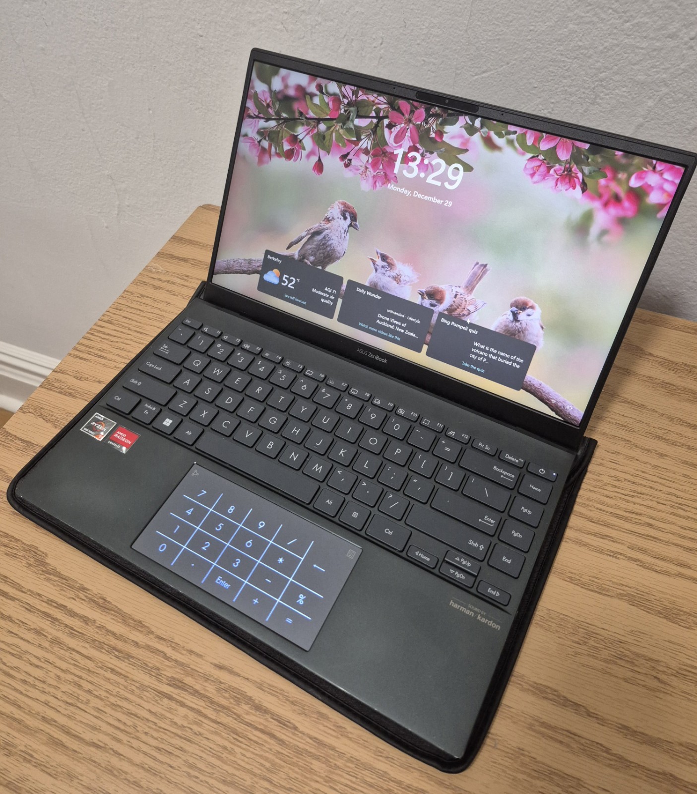 ASUS 14in Zenbook FHD 16GB RAM 1TB SSD AMD Ryzen 9 5900HX Mobile Processor