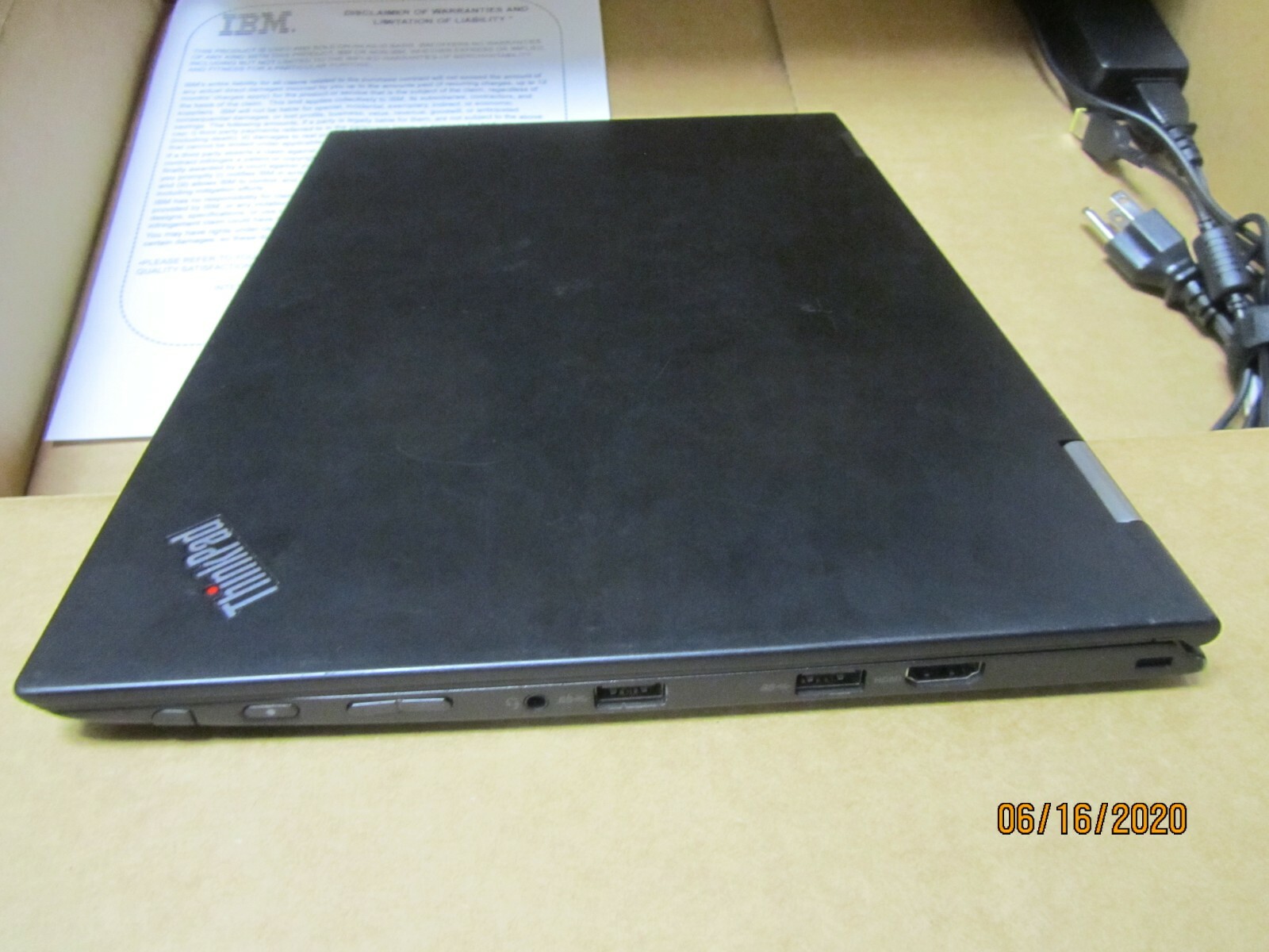 ThinkPad X1 Yoga i5-6300U 8GB RAM 512GB SSD, 14″ WQHD 2560×1440 Touch Screen PEN