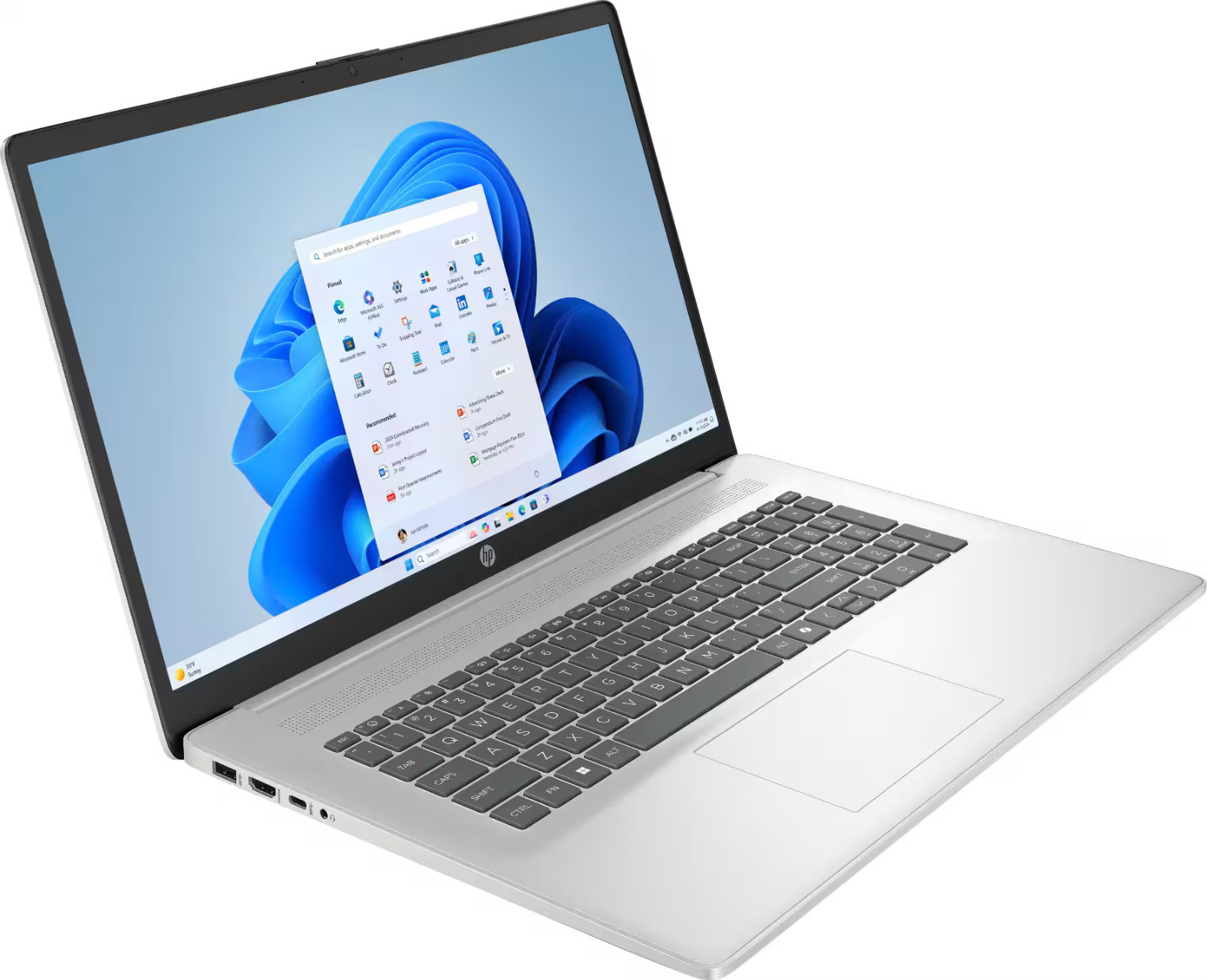 HP 17.3″ Laptop Office 2024 Computer Intel i7-1355U 16GB RAM & 512GB SSD Win Pro