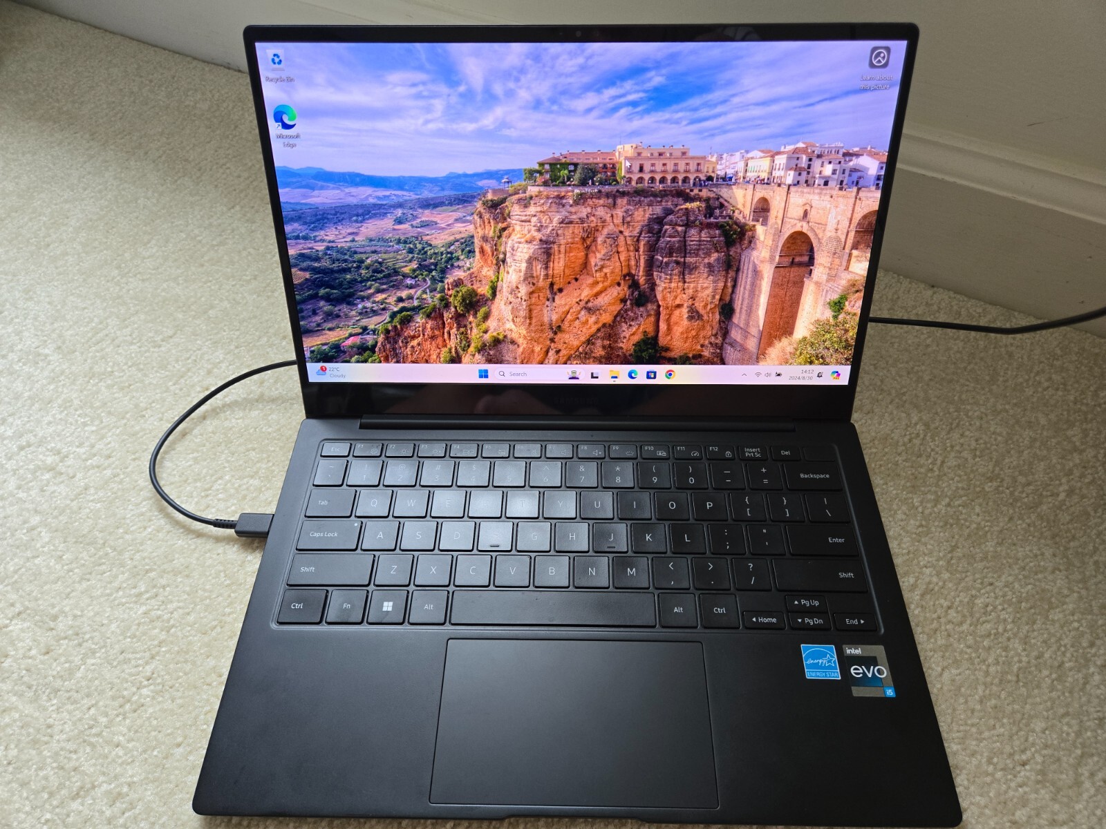 Samsung Galaxy Book2 Pro 13.3″ (256GB SSD, Intel Core i5 12th Gen., 64 bit os
