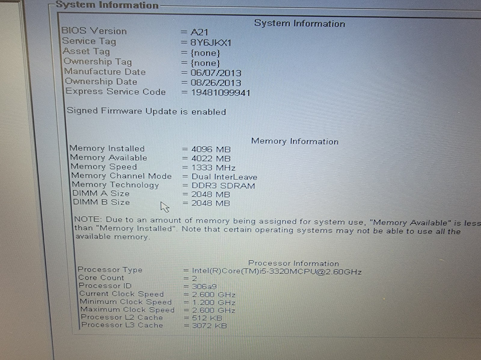 DELL LATITUDE E5430 – FOR PARTS/REPAIR – INTEL I5 3RD GEN – 4GB