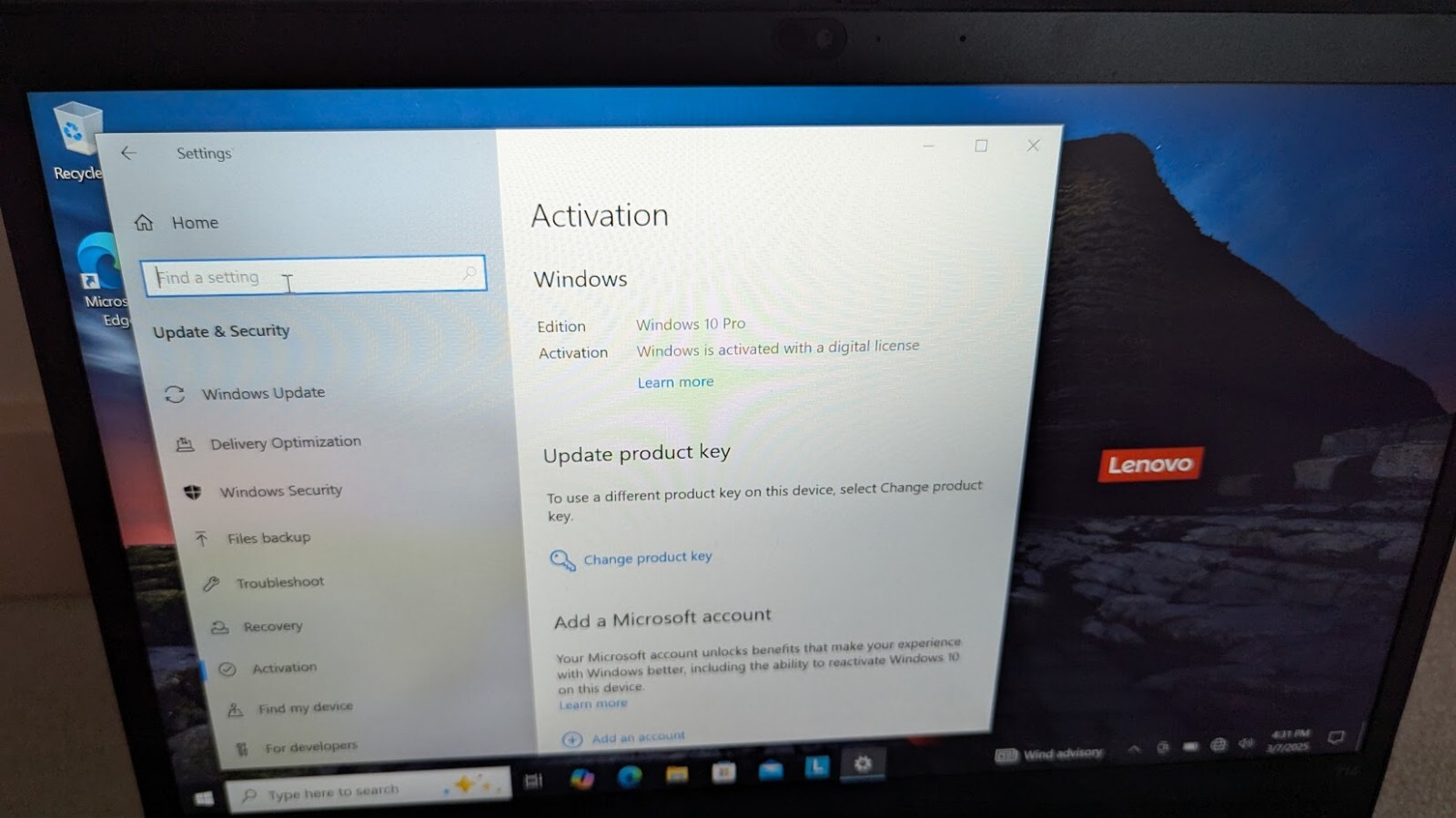 Lenovo T14 G1 i7-10610U 48GB RAM/500 GB SSD – Win 10 Pro TOUCHSCREEN