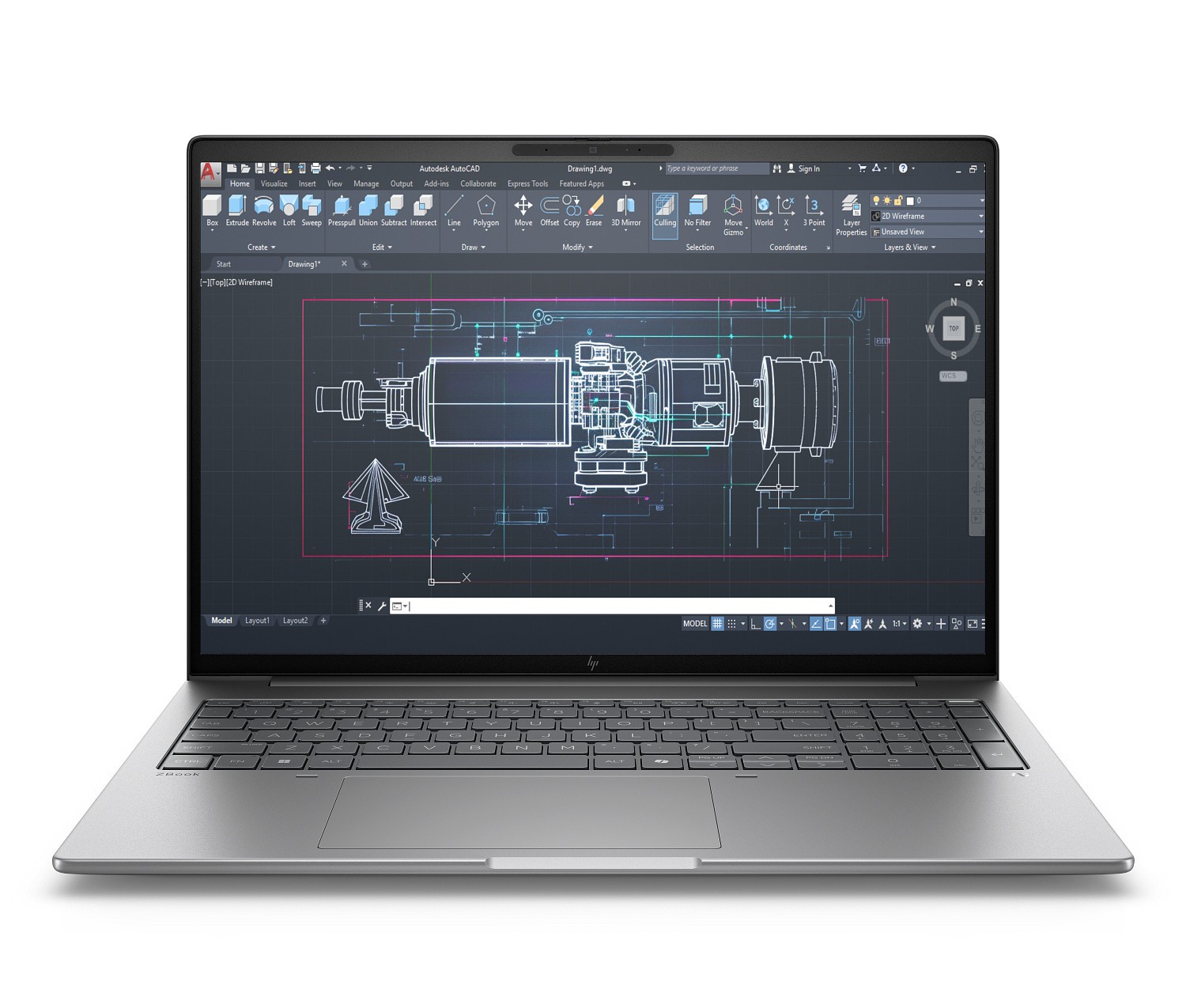 HP ZBook 8 G1i 16 Mobile Workstation PC Touch with 3 Yr Warranty & Wolf Pro