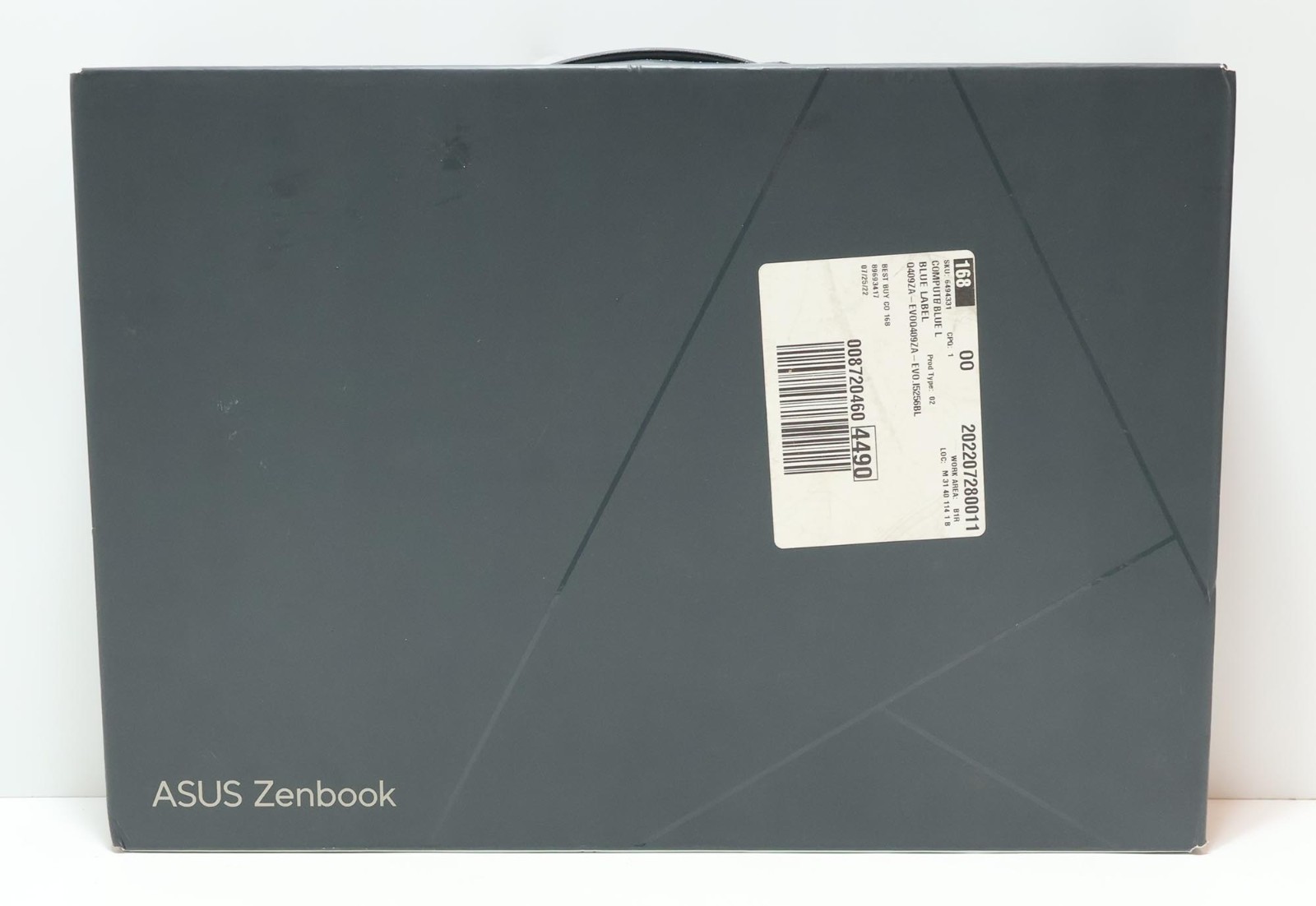 ASUS ZenBook Q409ZA Core i5-1240P 1.7GHz 8GB 256GB 14″ READ LISTING