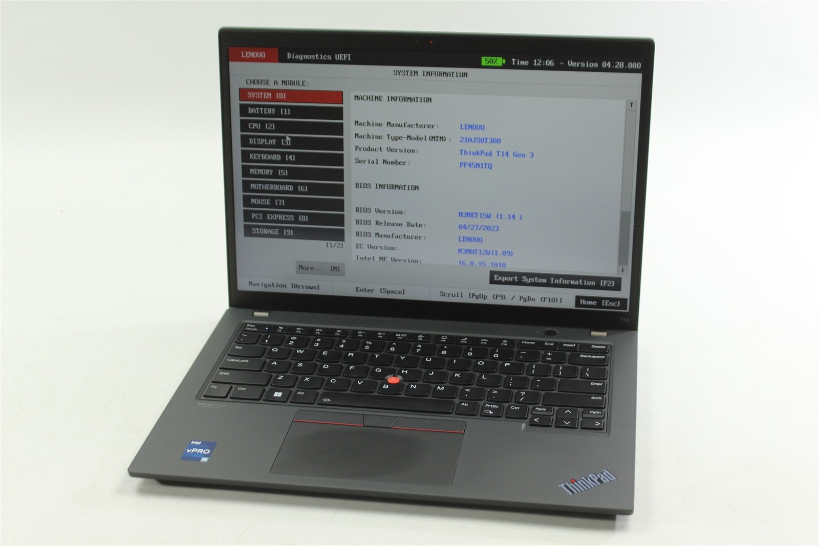 Lenovo ThinkPad T14 Gen 3 14″ Touch i5-1245U 1.6GHz 256GB SSD 16GB RAM W11P