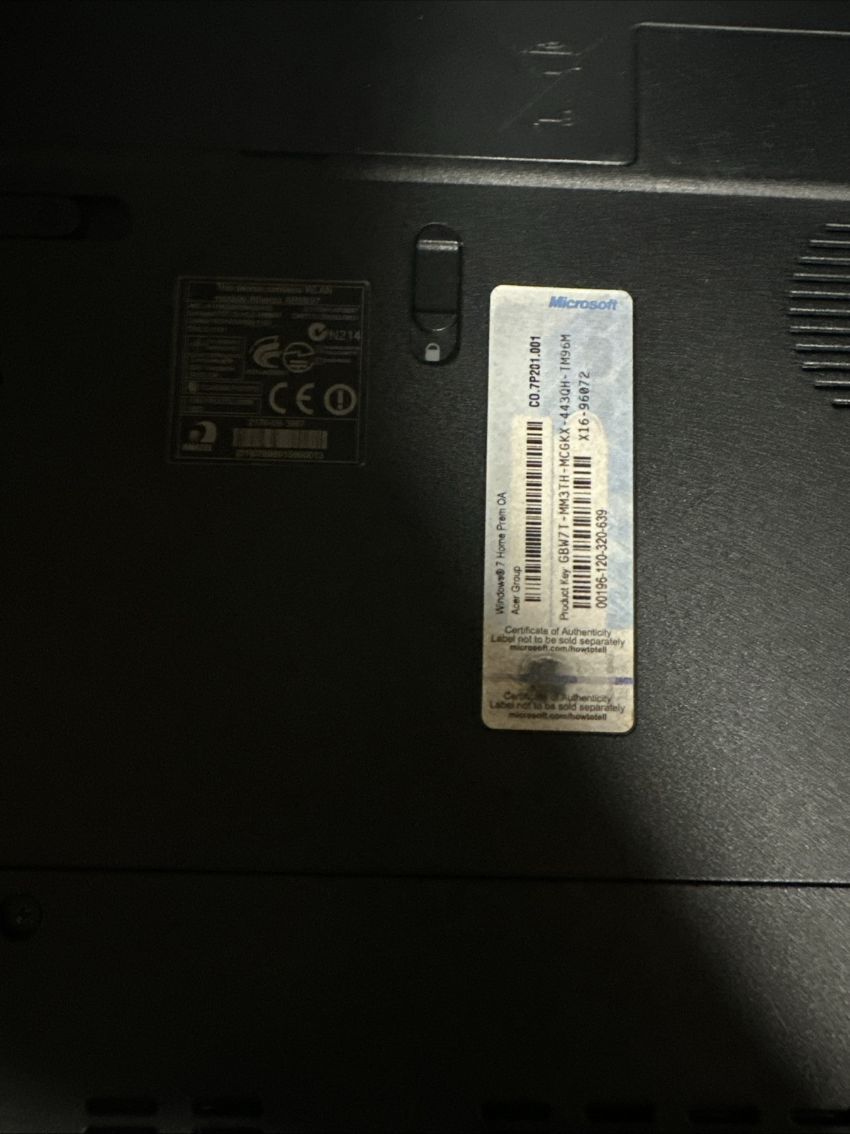 Gateway PEW91 – NV55C03u – 15.5” Laptop – UNTESTED