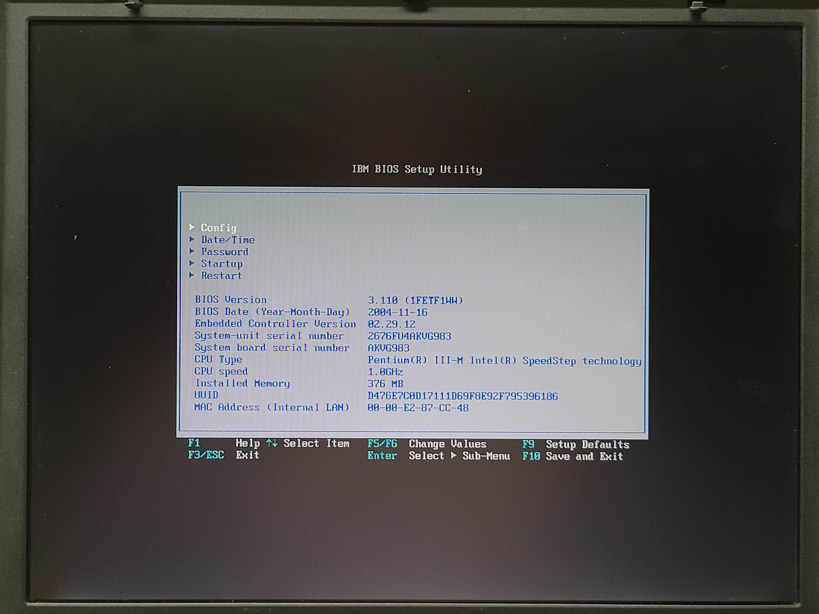 IBM Thinkpad R31 14.1″ Pentium 3 1000 + 384MB + 20GB Windows 98SE + DOCK TESTED