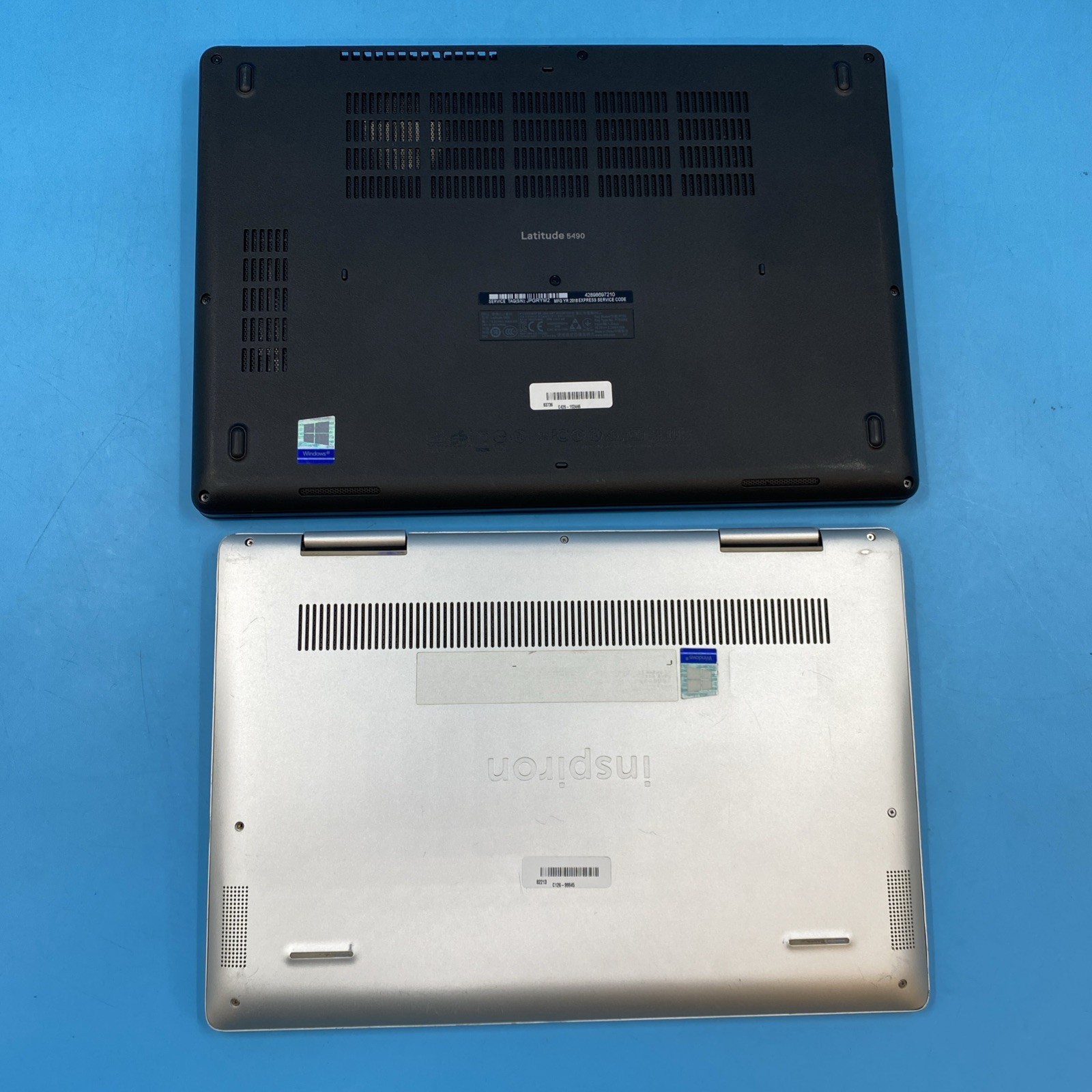 (LOT OF 2) Dell Laptops | i7 8th Gen | 16GB RAM | NO DRIVE | NO OS