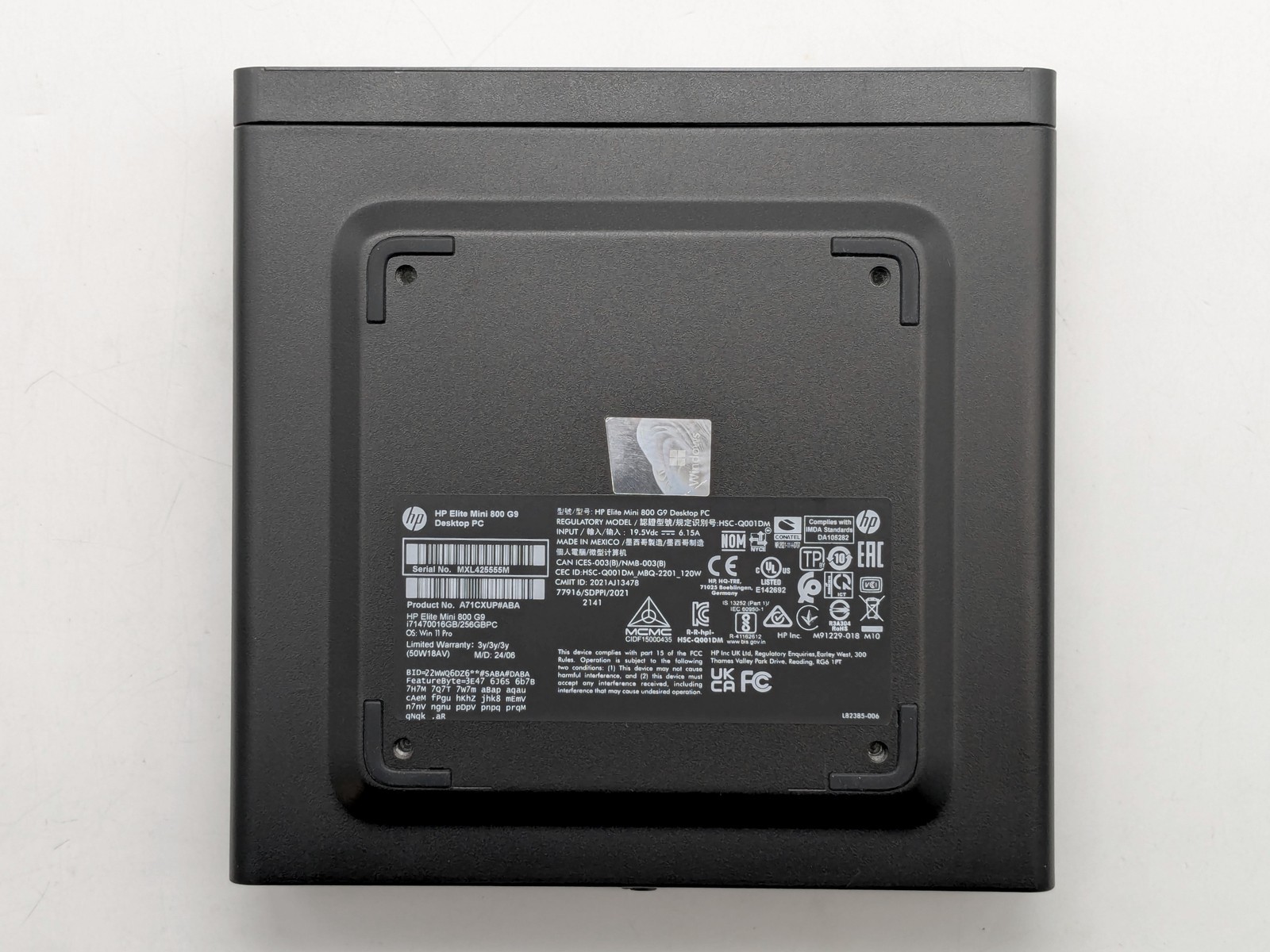 HP Elite Mini 800 G9 I7-14700 512GB SSD 16GB W11P Warranty
