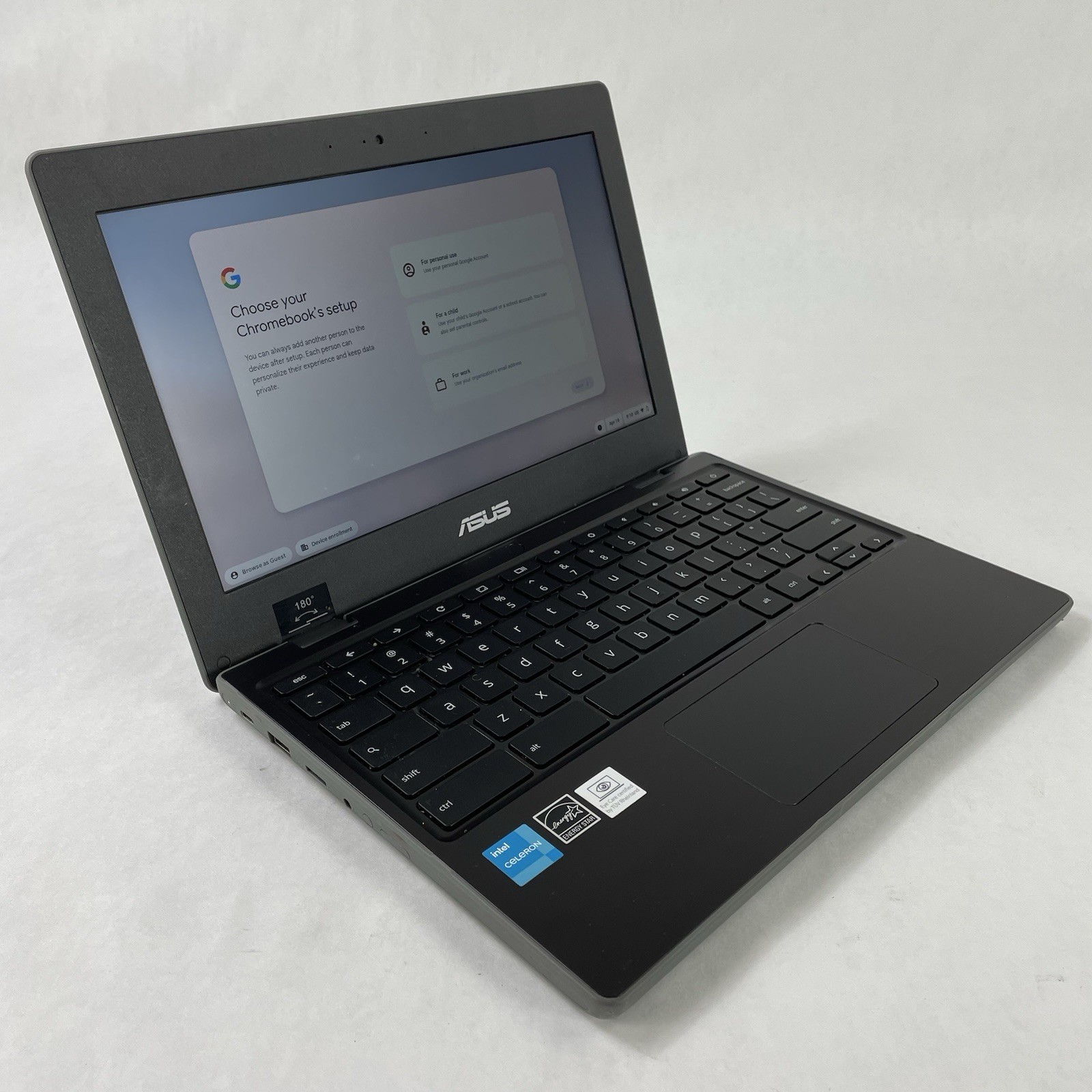Asus Notebook CR1100CK 11.6″ Non-Touch Celeron N5100 1.10 GHz 4 GB RAM 16 GB