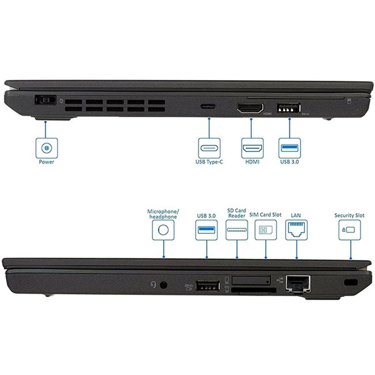 Lenovo Thinkpad X270 12.5″ I5 6th 8gb 240gb Touchscreen Win 10 Pro Touch Screen_