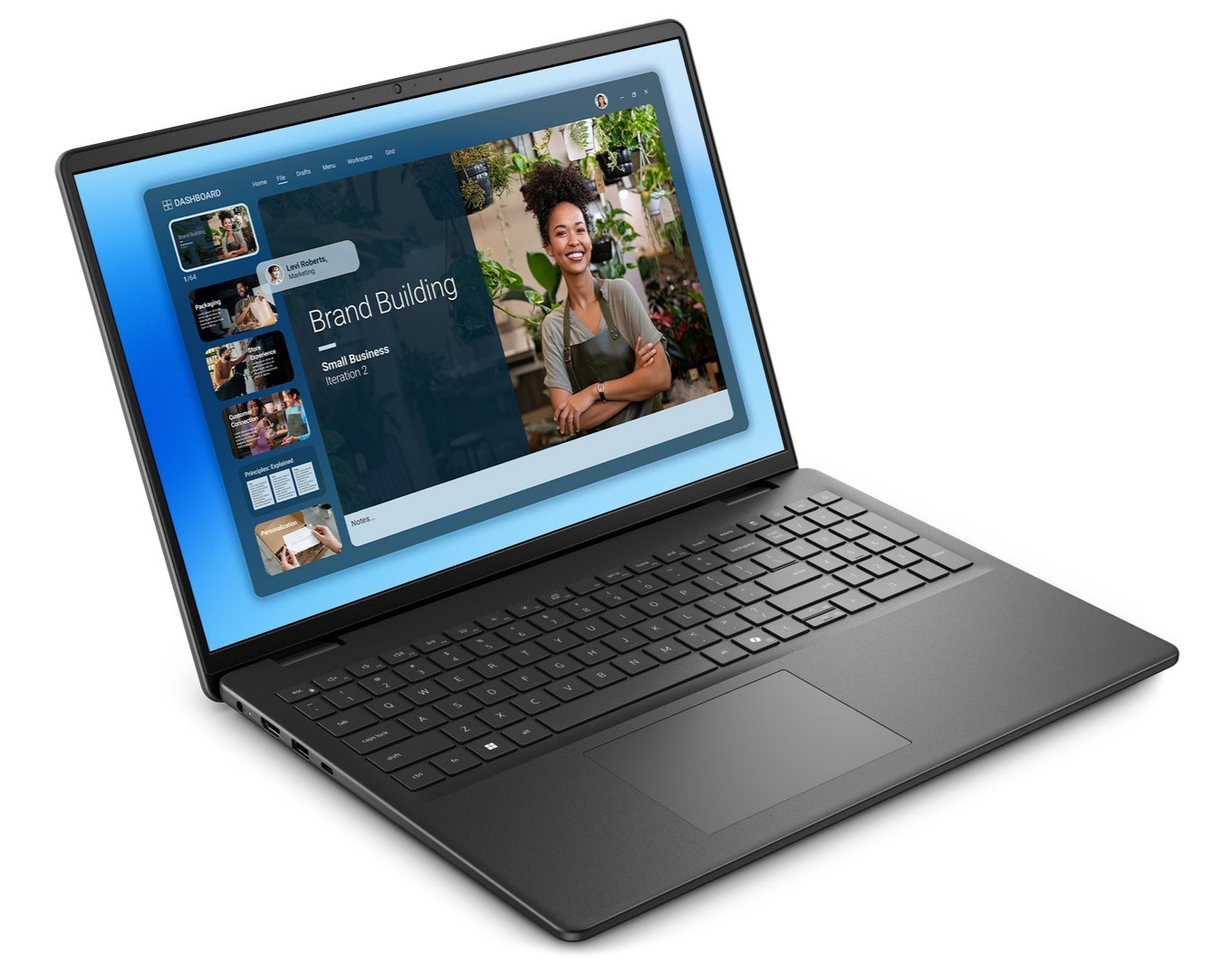 Dell Pro 16 PC16250 Laptop Intel Core 7 150U 16GB 256GB NVMe Webcam, Backlit KB