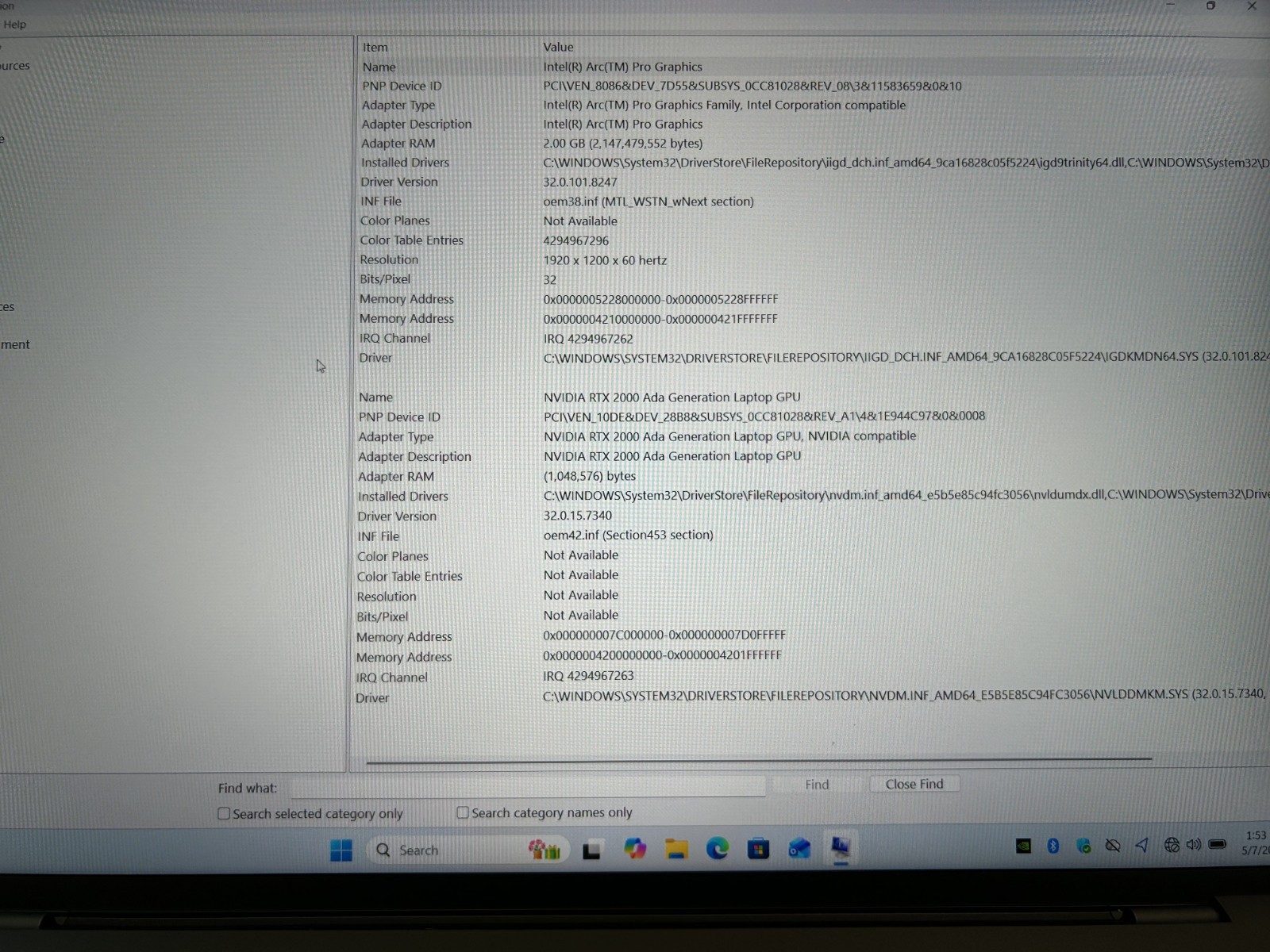 LAPTOP Dell Precision 5690 FHD+ IPS 16″ Ultra 7 165H 1 TB NVMe 32GB RAM Win 11