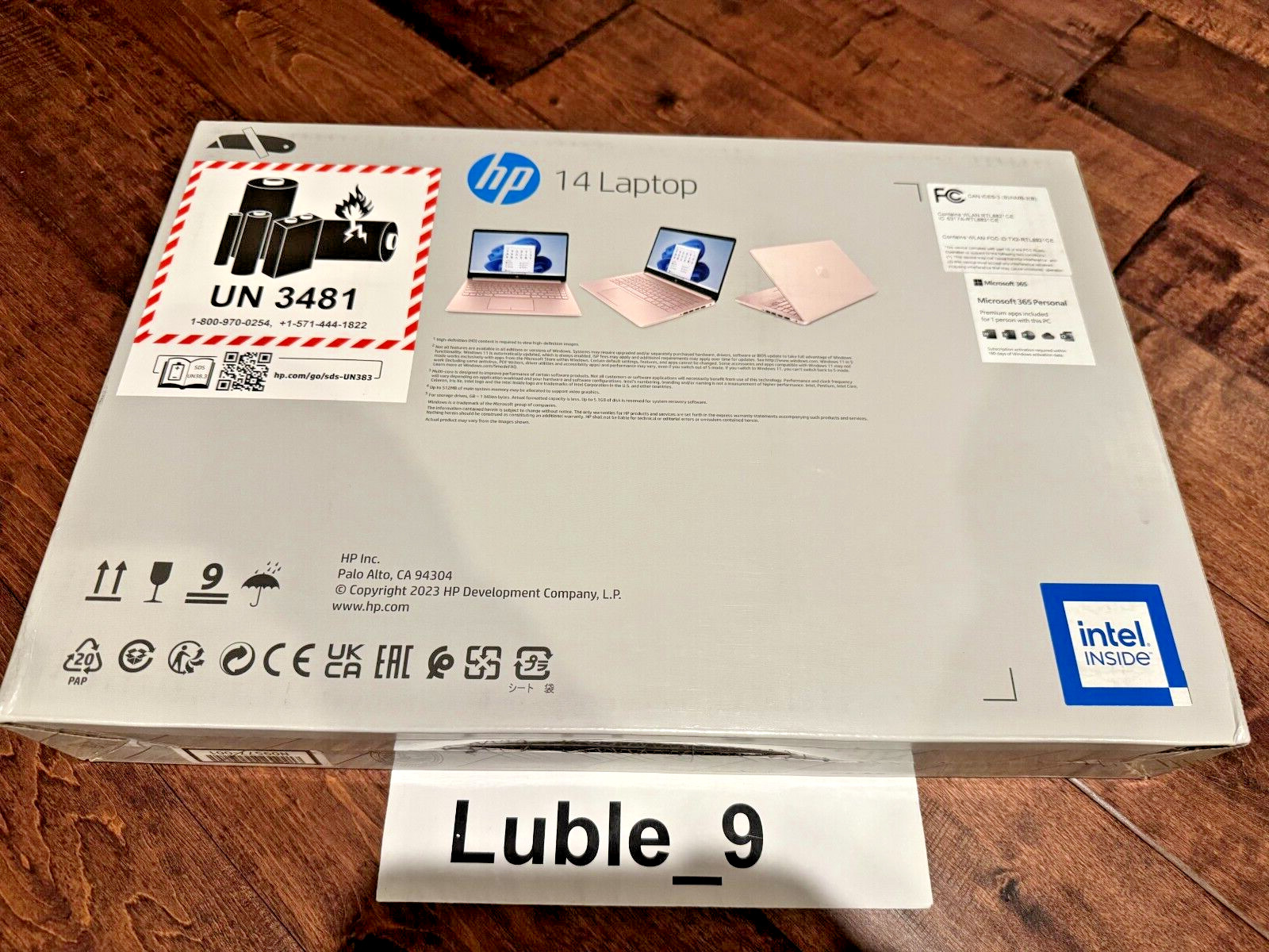 HP Stream 14″ Windows Laptop Intel Processor N4120 4GB RAM 64GB eMMC Pink _ NEW