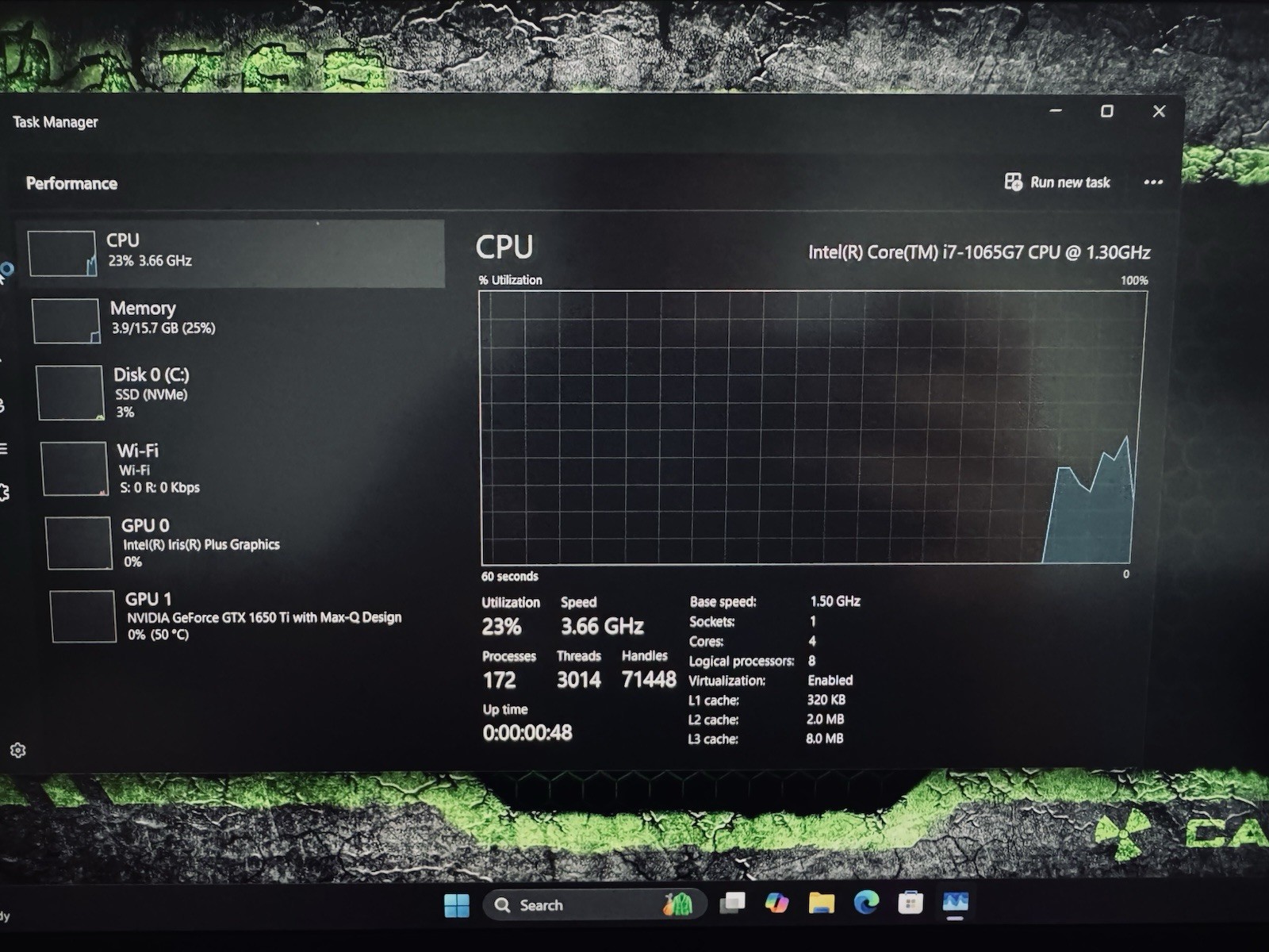 RAZER BLADE 13 GAMING LAPTOP i7 10th GEN.GTX 1650Ti/16GB RAM,500GB SSD+OG BOX.