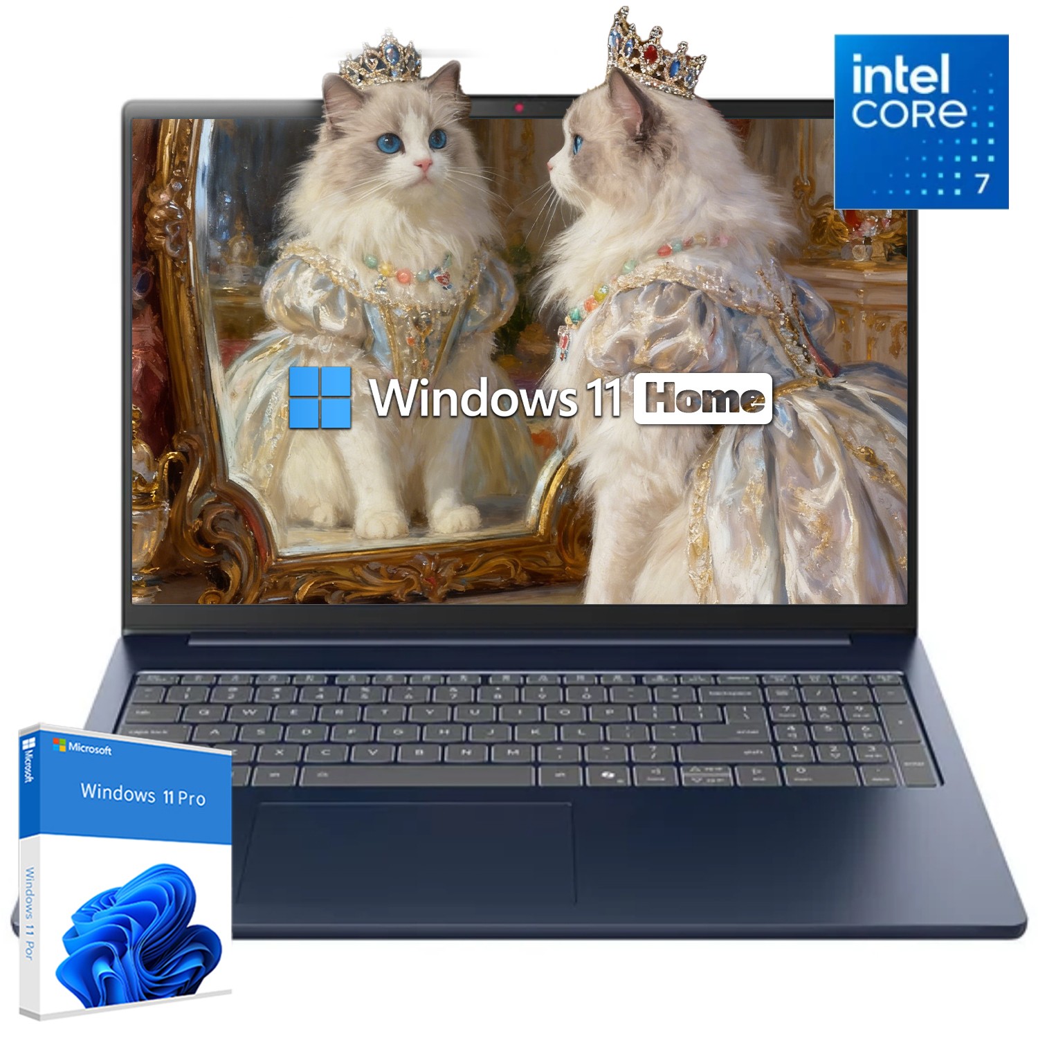 📍Lenovo Laptop IdeaPad Slim 5i – 16″FHD 240Hz Core 7 240H Touch Backlit Win Pro