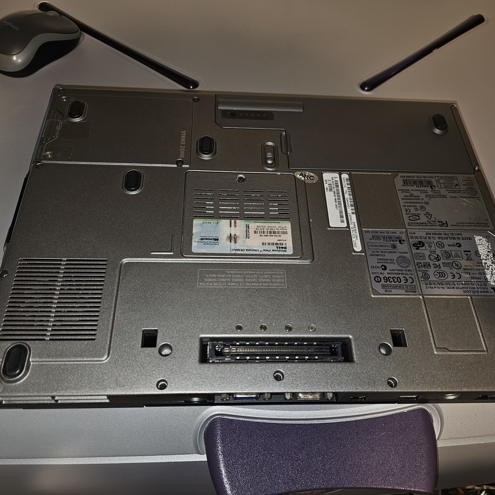 Dell Latitude D830 Core 2 Duo 160 GB HDD