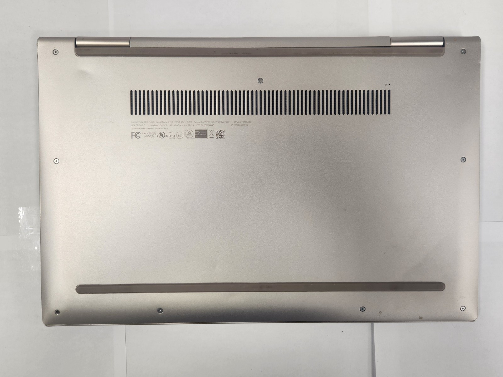 Lenovo Yoga 14in 2-n-1 Laptop, i5 10th Gen, 8GB RAM, 256GB SSD, Win 10 Pro READ!