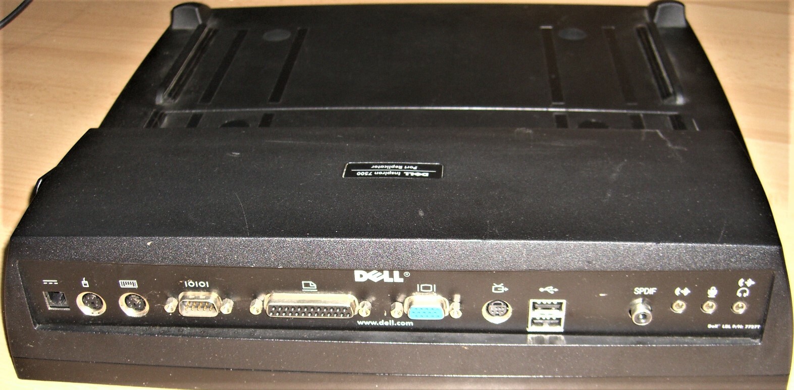 Old Dell Inspiron 7500 Laptop w/CPU/HD/Rams & Dock for collector (Working As Is)