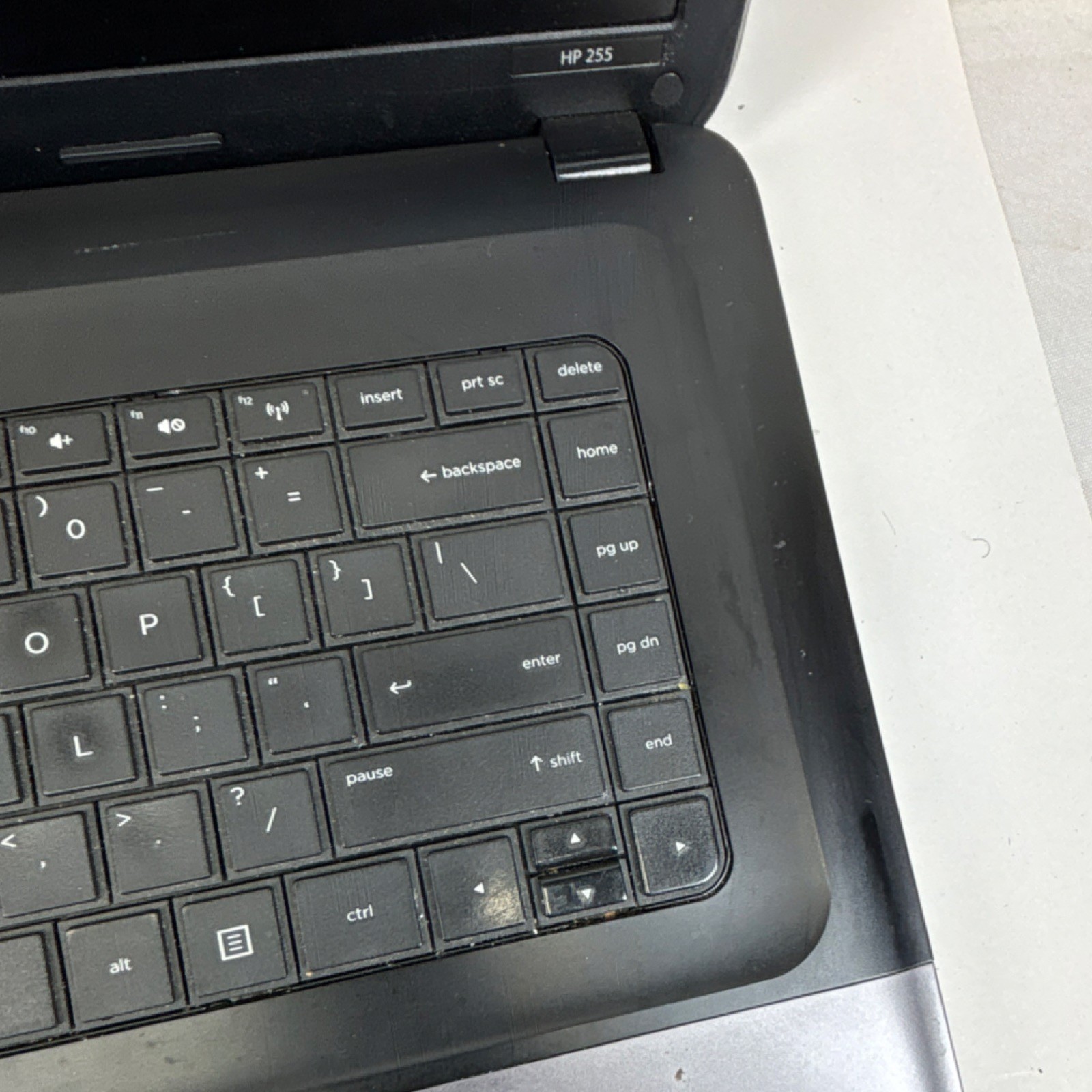 HP 255 Notebook Laptop Gray/Black Built-in Webcam Optical Drive USB HDMI