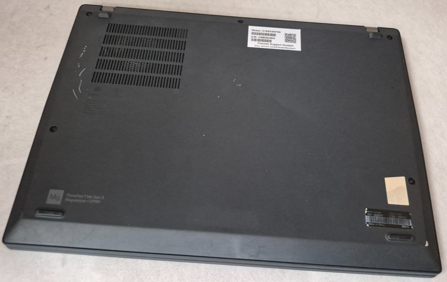 Lenovo ThinkPad T14s Gen 3 Touchscreen i5-1250P 1.70GHz 16GB 256GB Win 11 Pro