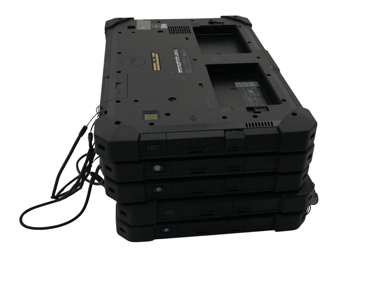Lot 5 Dell Latitude 7202 Rugged Tablet 12″ Core M-5Y71 1.20GHz 8GB No SSD