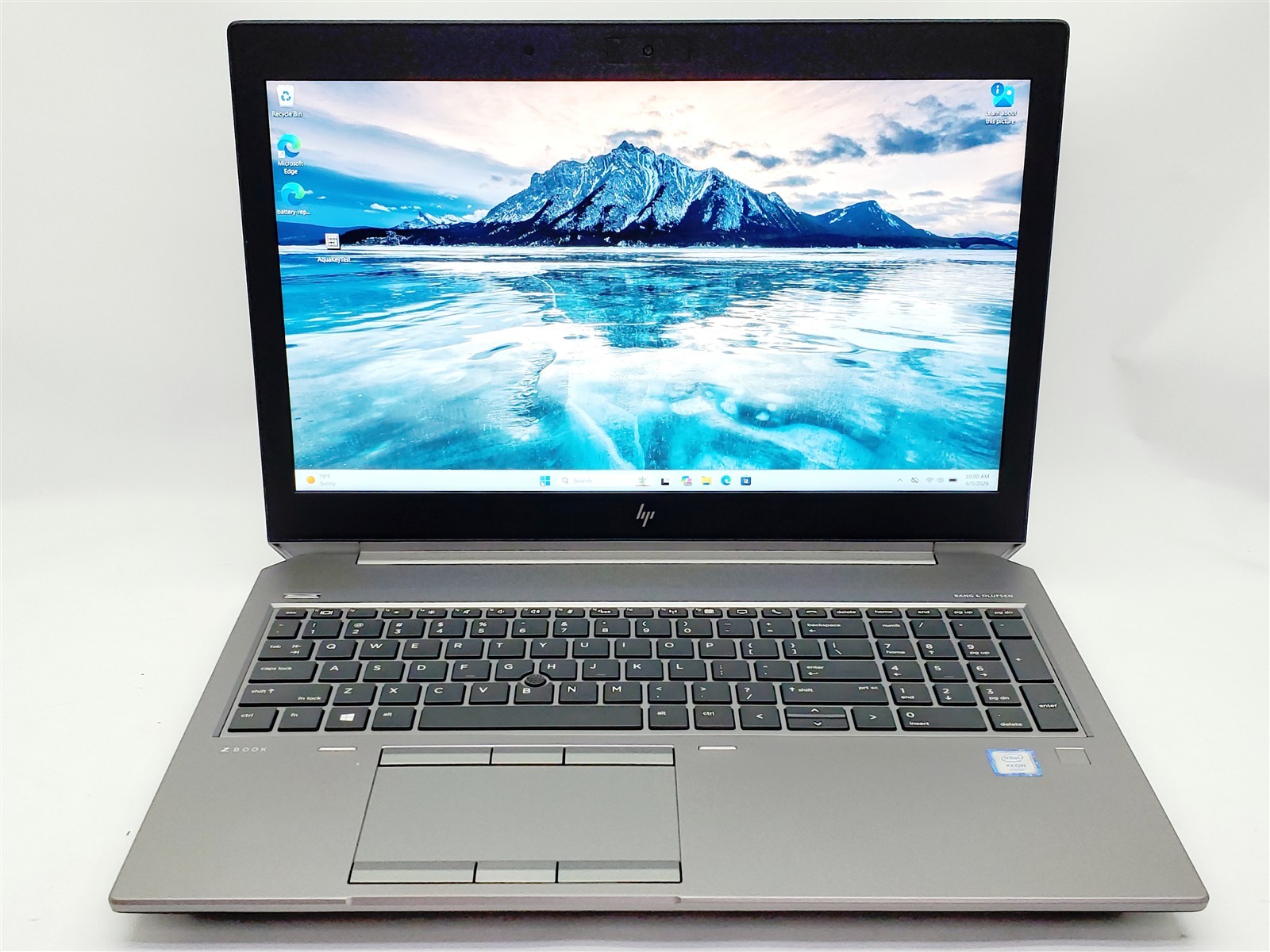 HP ZBook 15 G5 Workstation Xeon E-2176M 32GB 256GB NVMe Quadro P2000 W11Pro *A/C