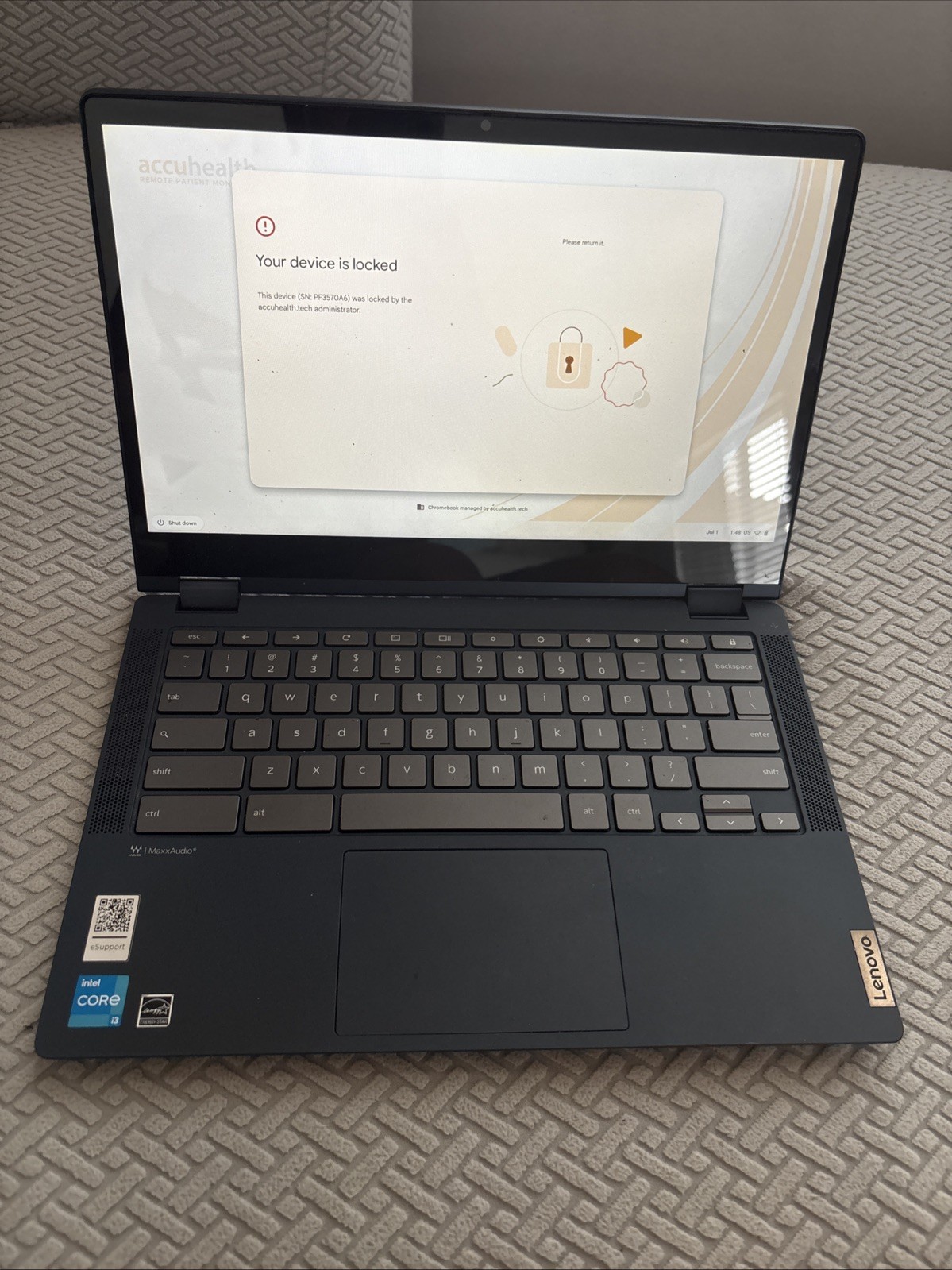 LENOVO FLEX 5 CHROME 13ITL6 – For Parts – As -is