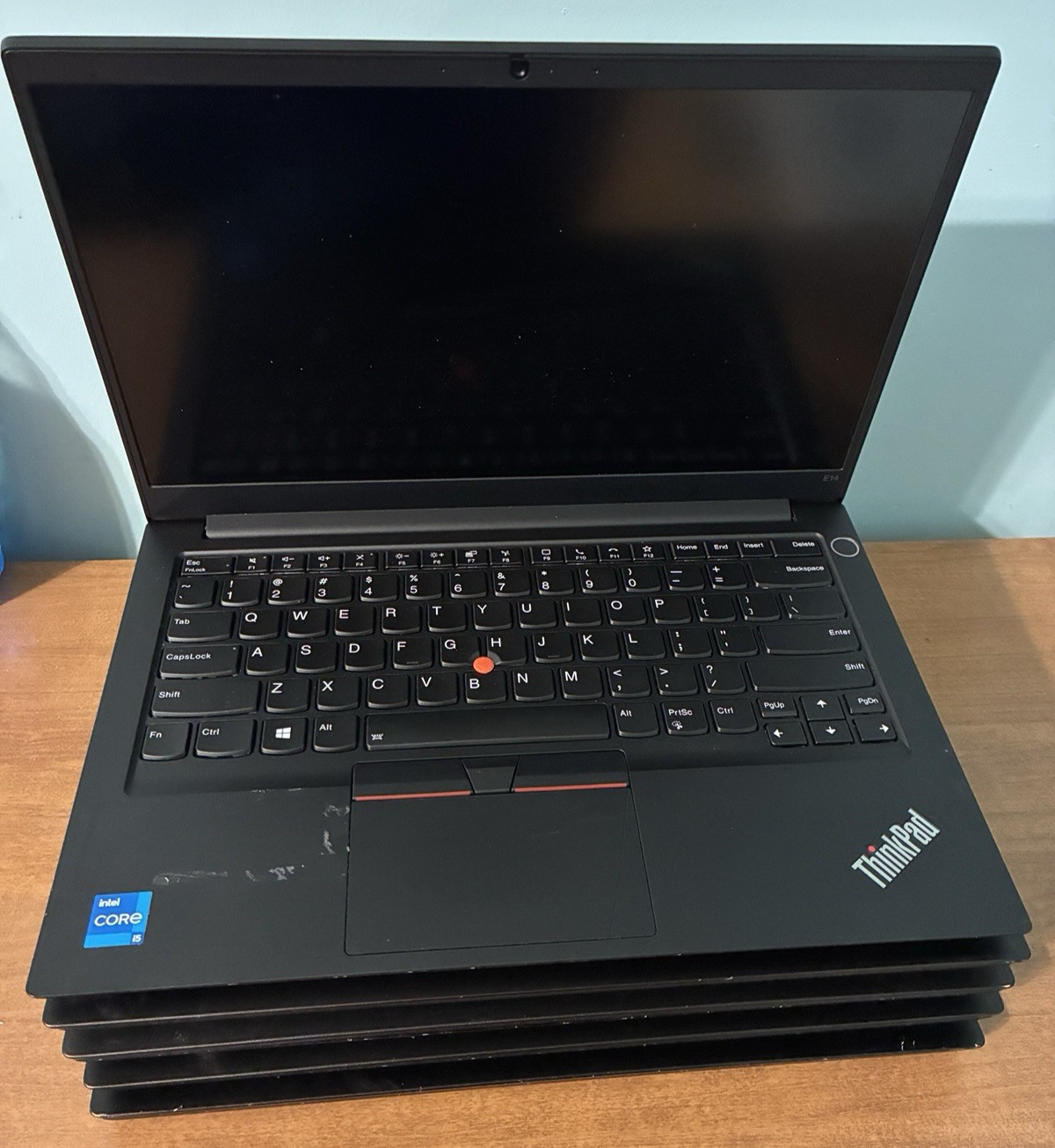 Lenovo 2021 ThinkPad E14 Gen 2 Laptops For Parts Repair No RAM SSD AC Lot of 5