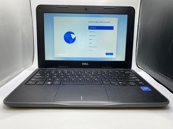 Dell Latitude 3190 Intel Celeron N4100 X4 2.4GHz 4GB 64GB 11.6in Win10, Black