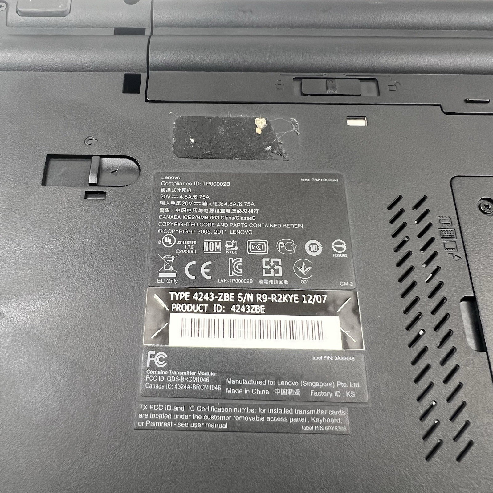 Lenovo ThinkPad T520 Intel i7-2640M 8GB 320GB HDD Linux Mint OS w/ Charger|ELP99
