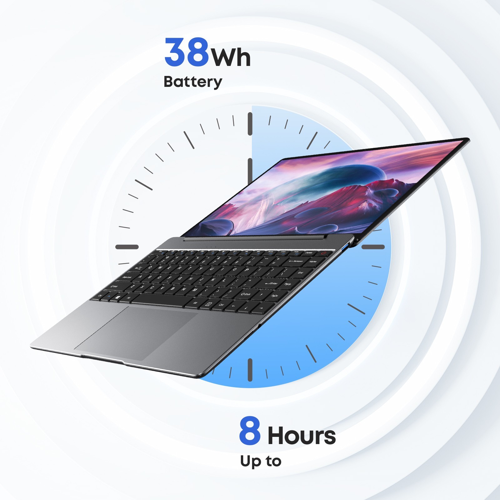 CHUWI GemiBook Pro 14.1″ Laptop Windows 11 Intel N5100 8+256GB Backlit Notebook