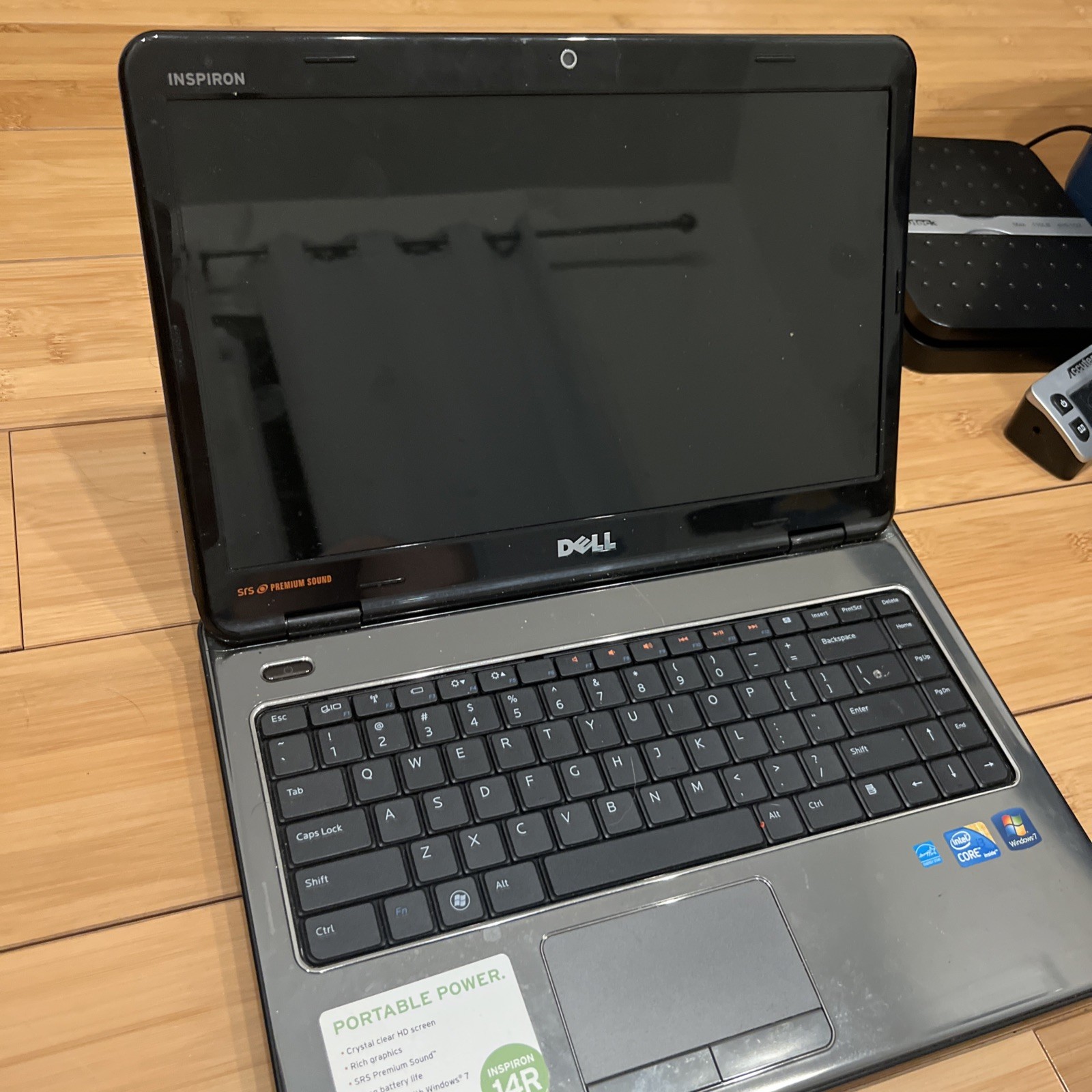 Dell Inspiron N4010 Blue Laptop P11G Untested/Parts Only Read Desc.