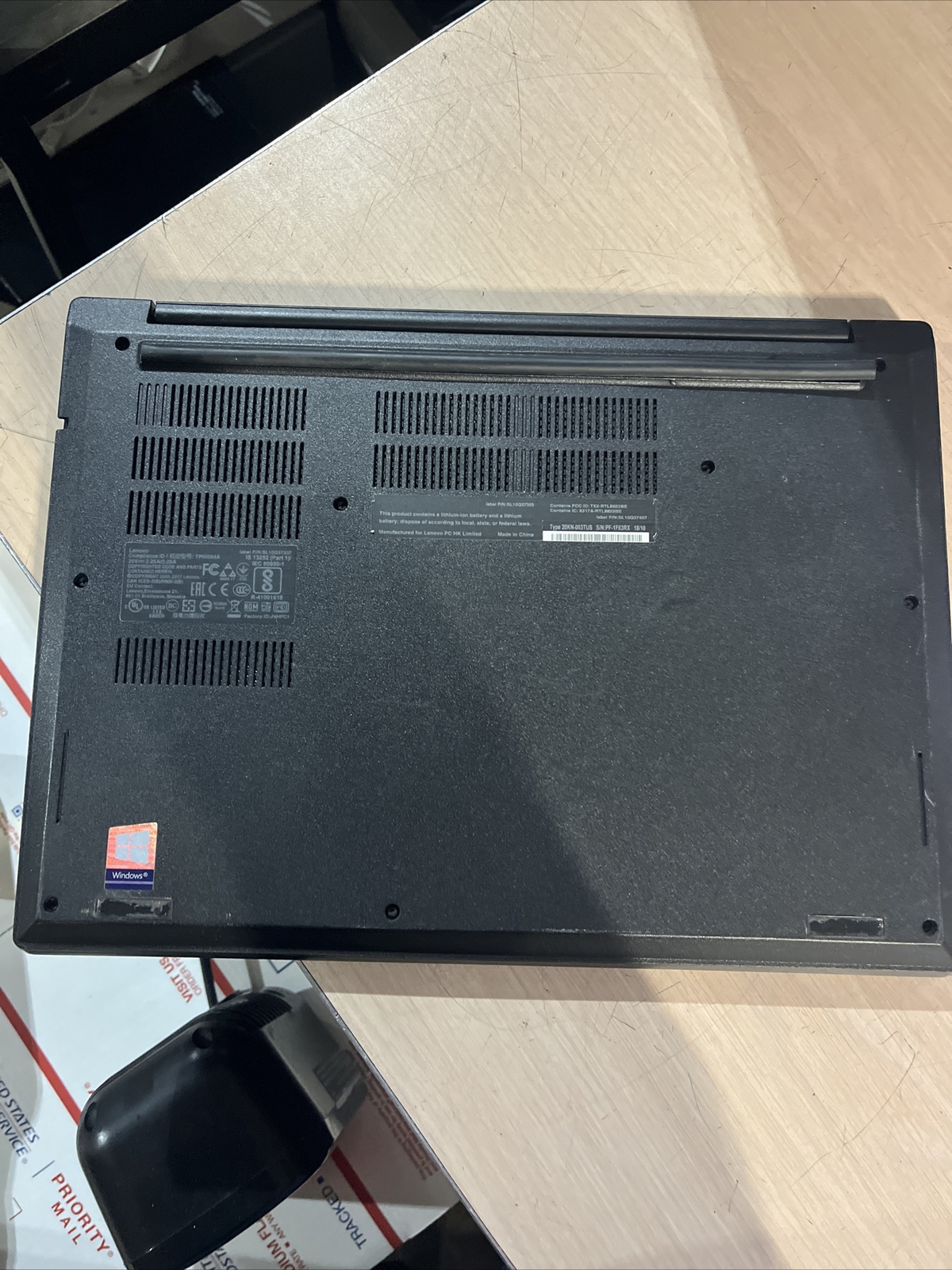 THINKPAD LENOVO E480 INTEL CORE I5-7200U 2.50GHZ 4GB RAM NO HD