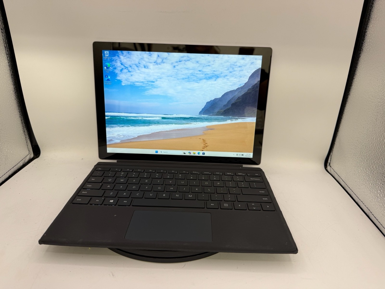 Microsoft Surface Pro 5 1807-i5-7300U@2.60GHz 8GB DDR3 Ram 256GB NVME SSD W11P