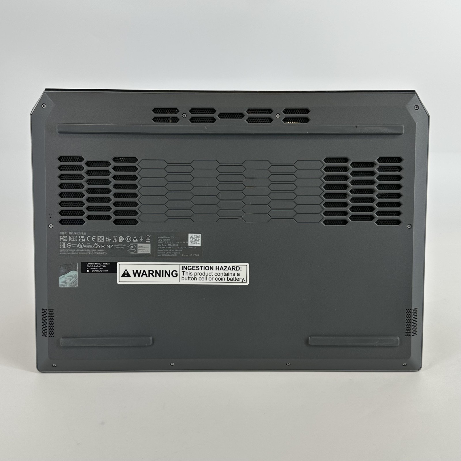 Lenovo LOQ 15 Gray 144Hz FHD 3.8GHz Ryzen 7 8845HS 16GB 1TB SSD NVIDIA RTX 4060