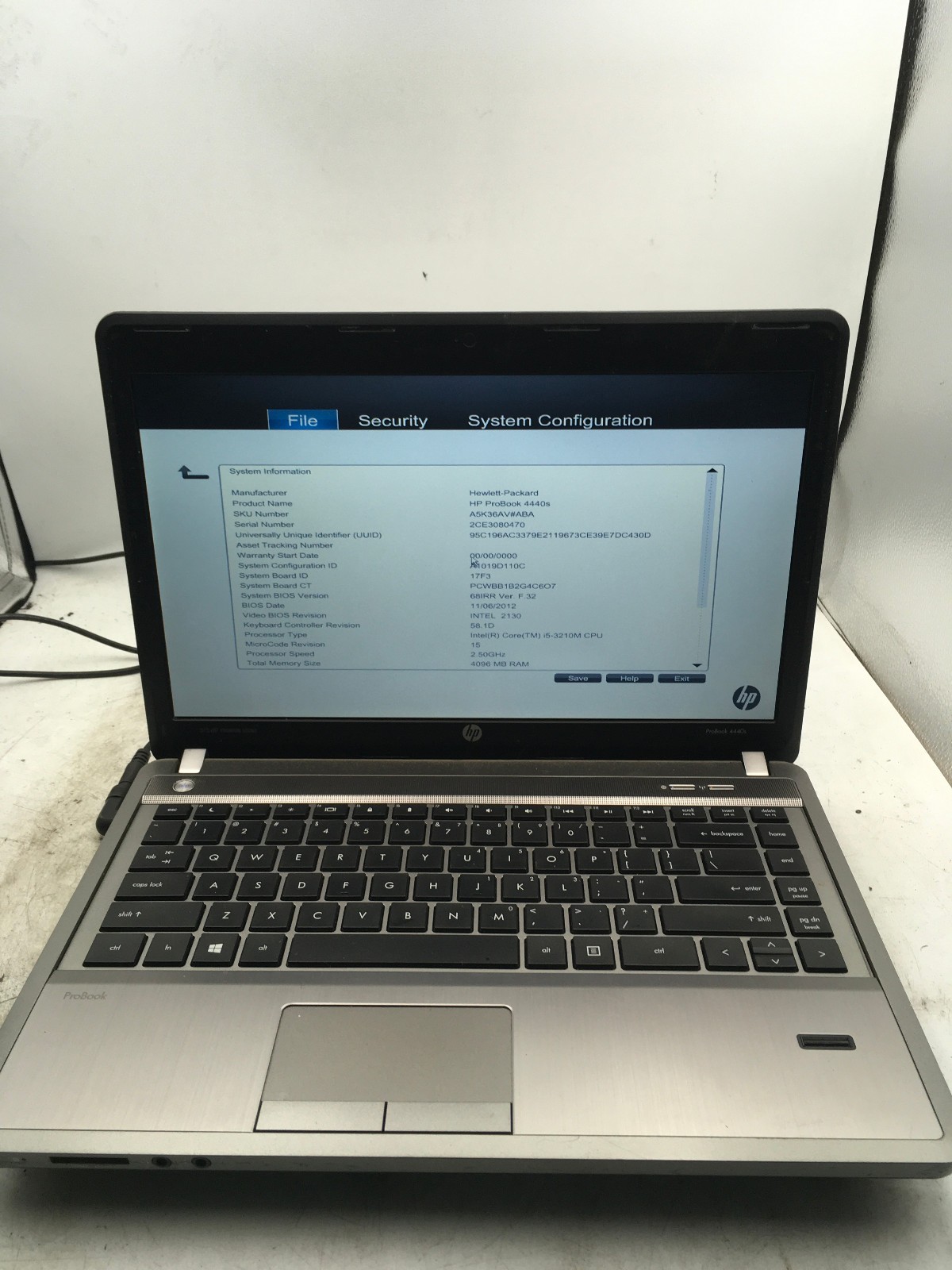 HP PROBOOK 4440S – LOT OF 2 – FOR PARTS/BIOS – INTEL I5 – 4GB/NO RAM – READ – BB
