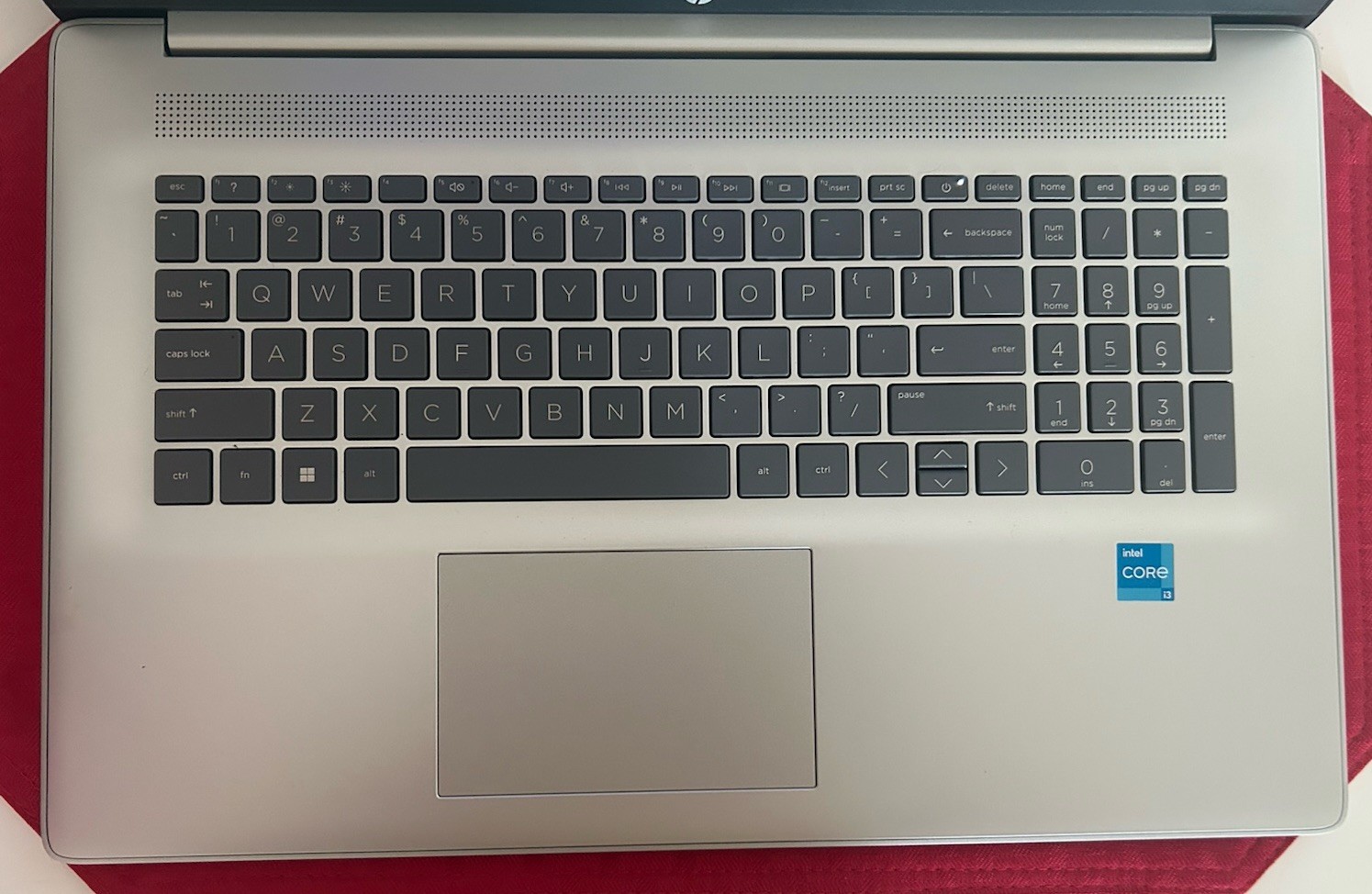 HP 17-cn2123nr 17t Silver Laptop PC 17.3″ Touch i3-1215U 12GB 512G SSD